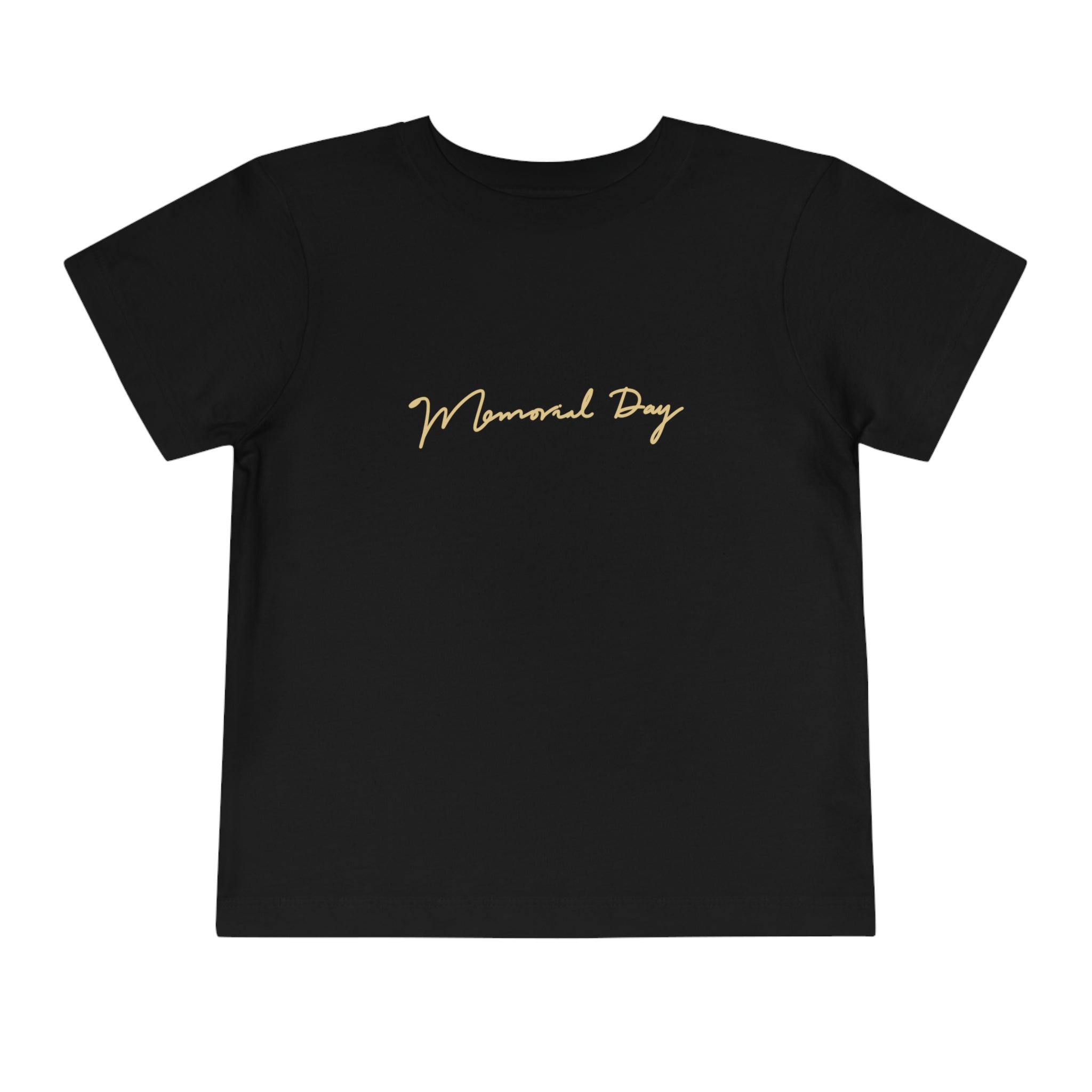 Memorial Day Toddler Short Sleeve Tee