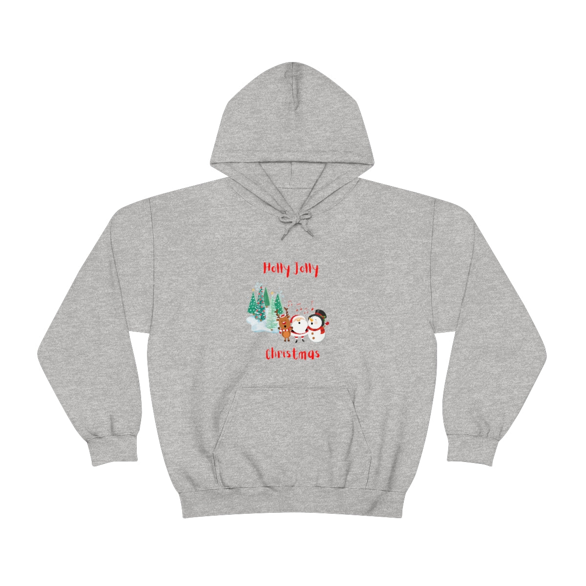 Holly Jolly Christmas Unisex Heavy Blend™ Hooded Sweatshirt