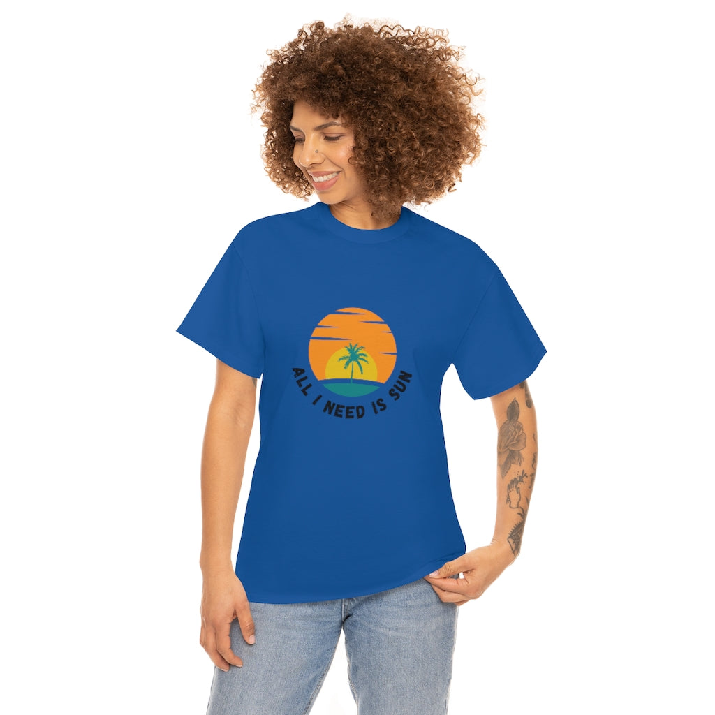 All I Need Is Sun Unisex Heavy Cotton Tee
