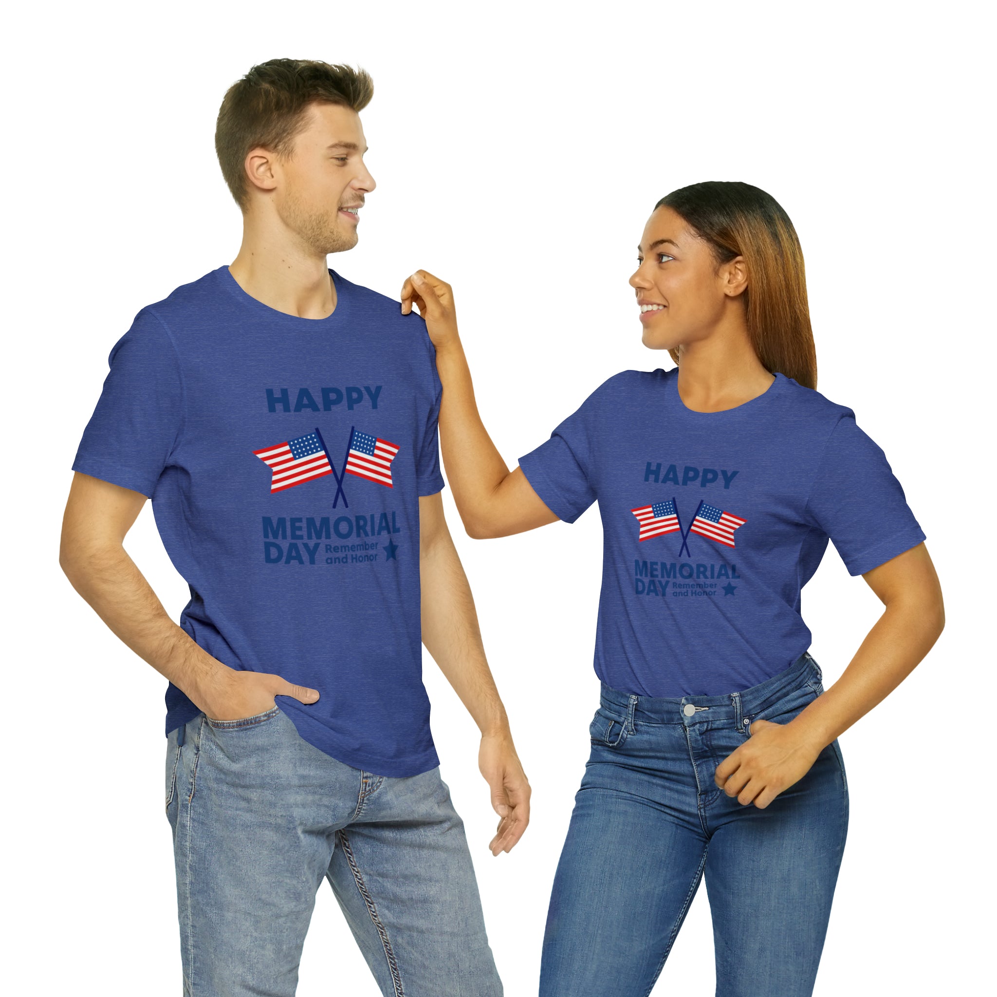 Happy Memorial Day Unisex Jersey Short Sleeve Tee
