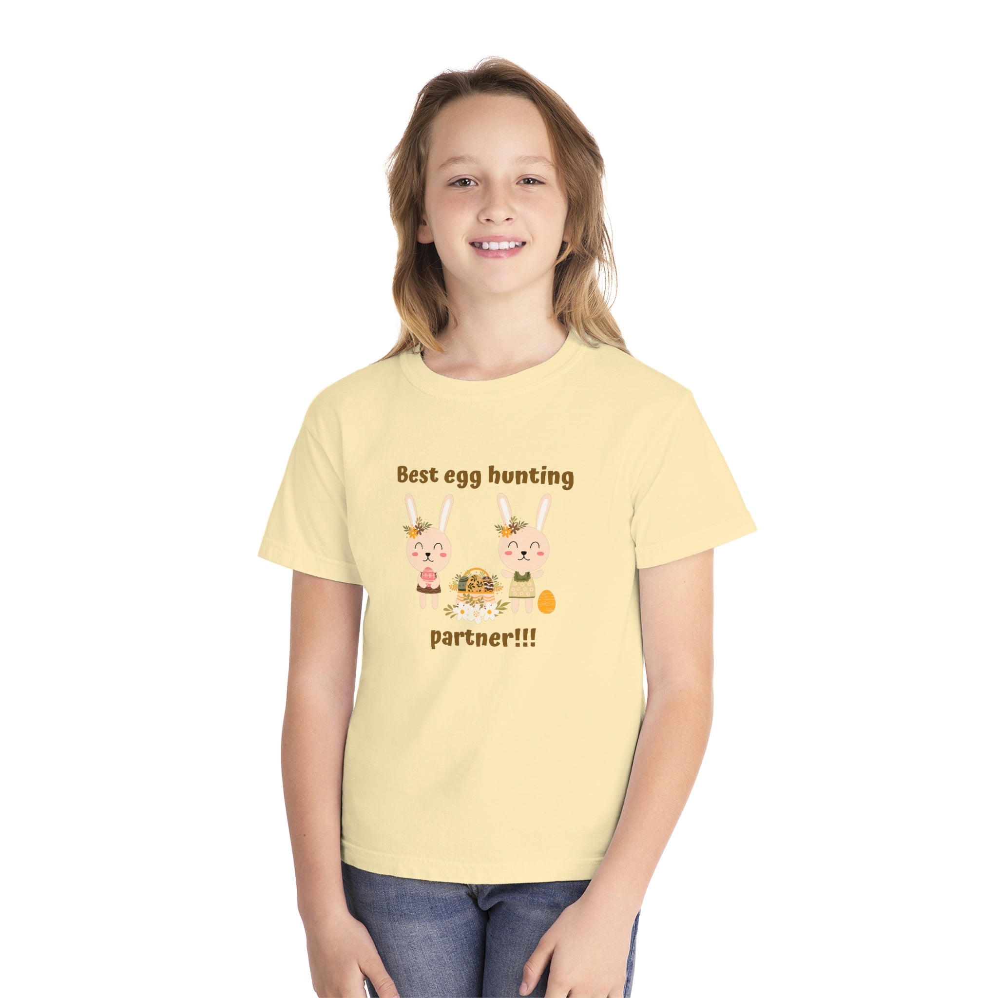 Egg Easter Partner Youth Midweight Tee