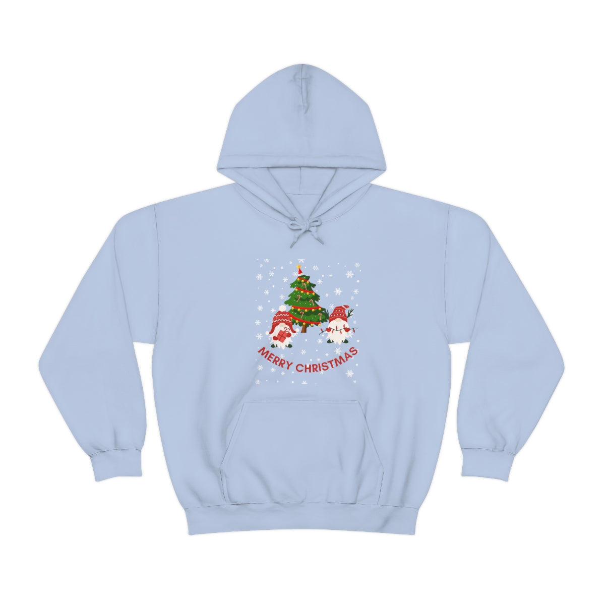 Merry & Bright Holidays Christmas Unisex Heavy Blend™ Hooded Sweatshirt