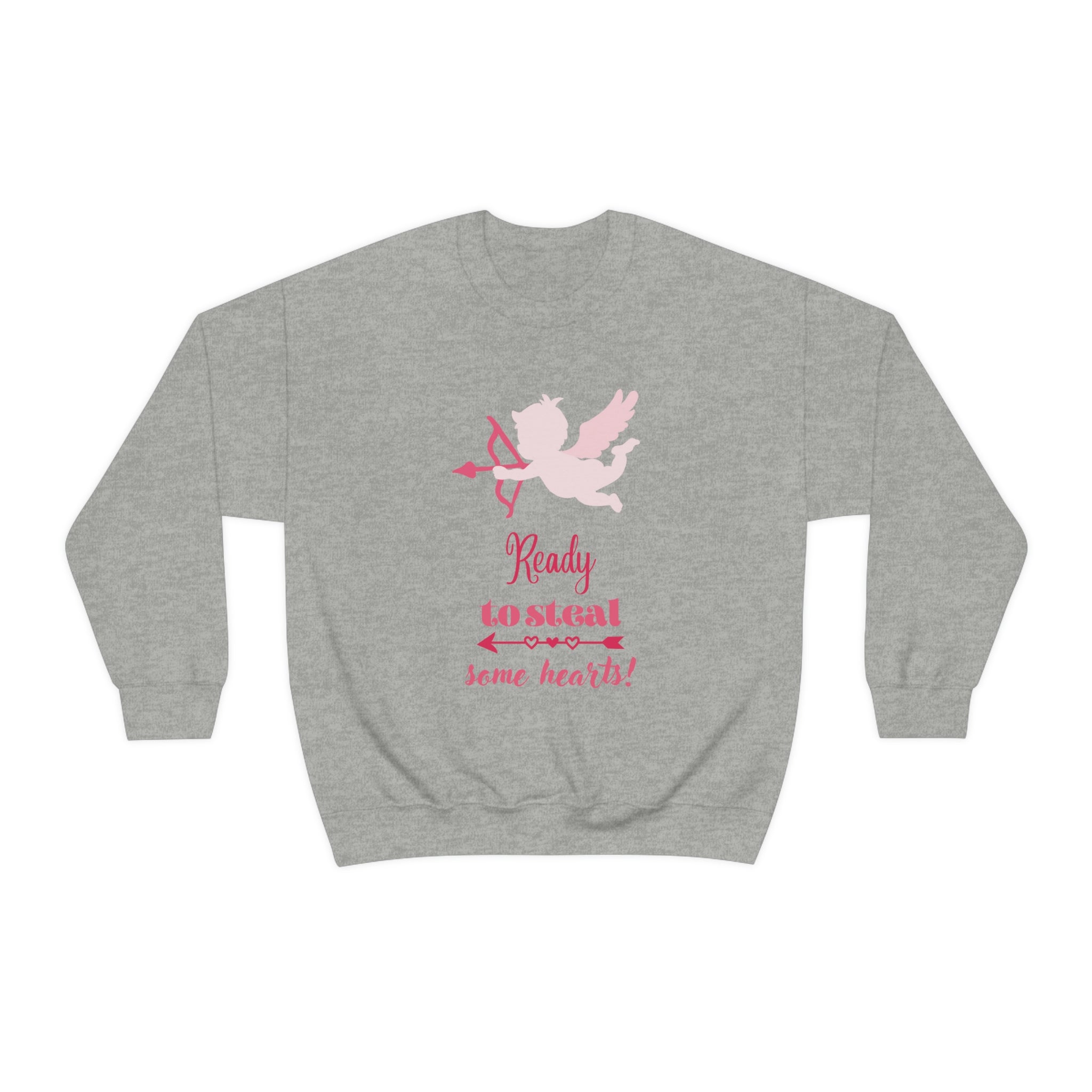 Ready To Steal Some Hearts!! Unisex Heavy Blend™ Crewneck Sweatshirt