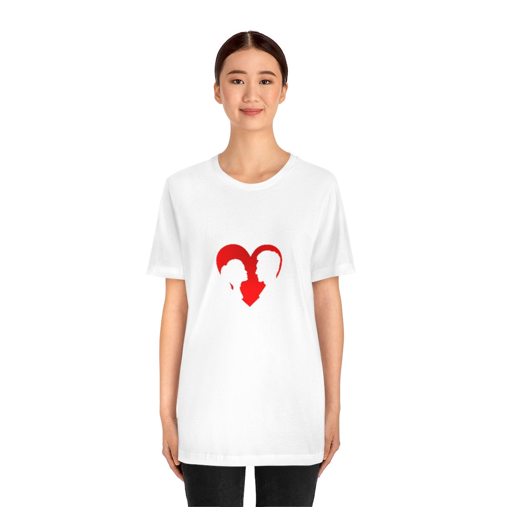 You and Me!! Unisex Jersey Short Sleeve Tee Happy Valentine's