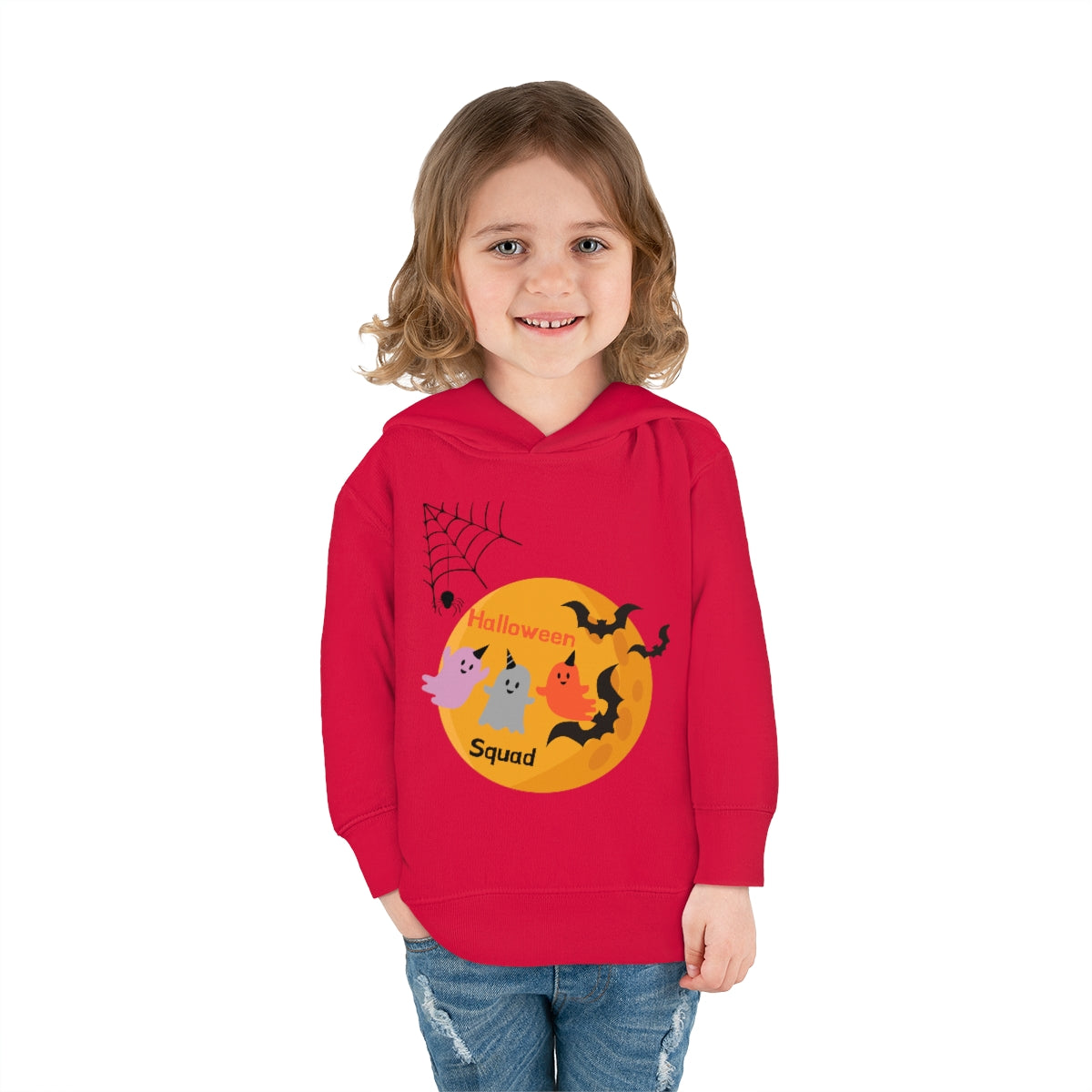 Halloween Squad Toddler Pullover Fleece Hoodie