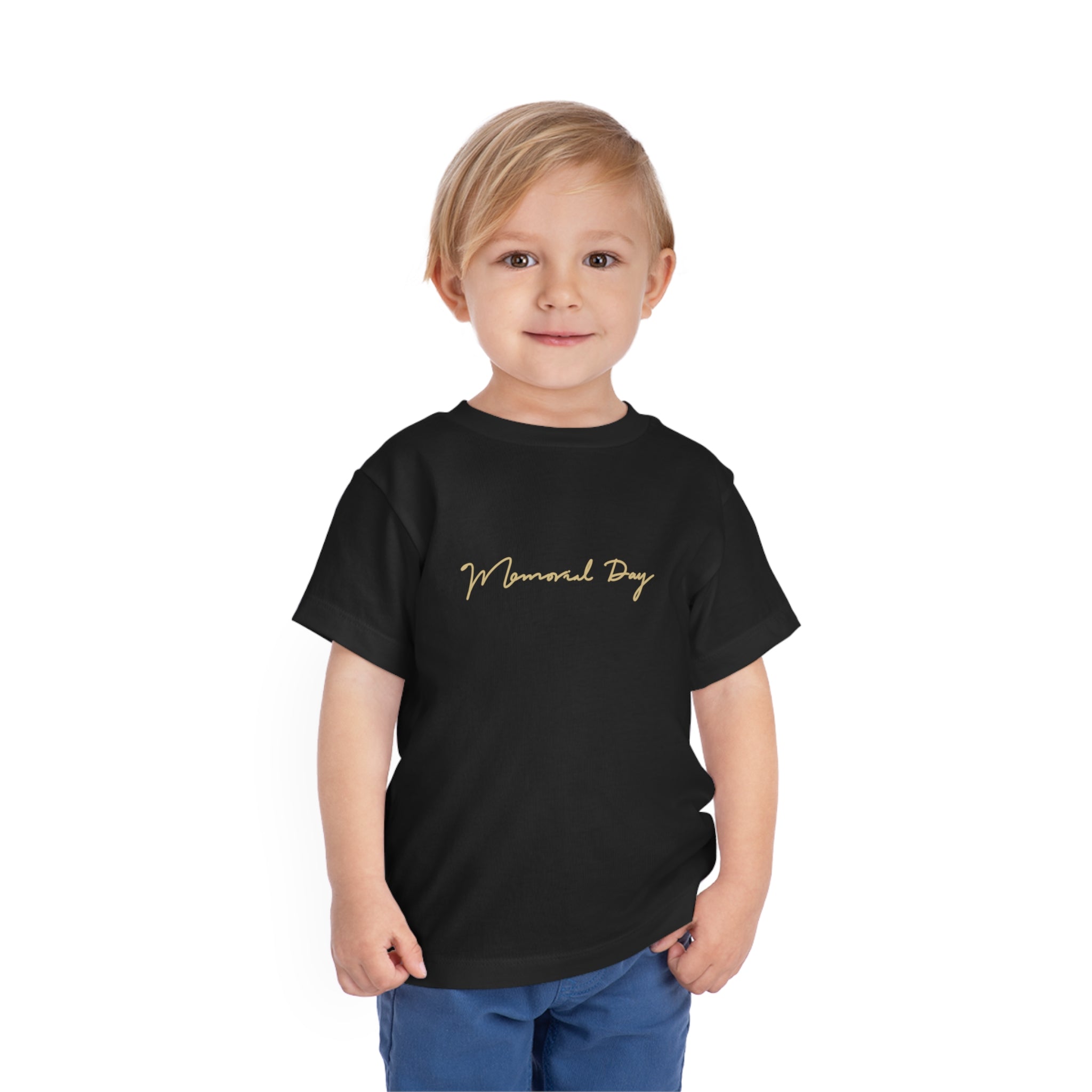 Memorial Day Toddler Short Sleeve Tee