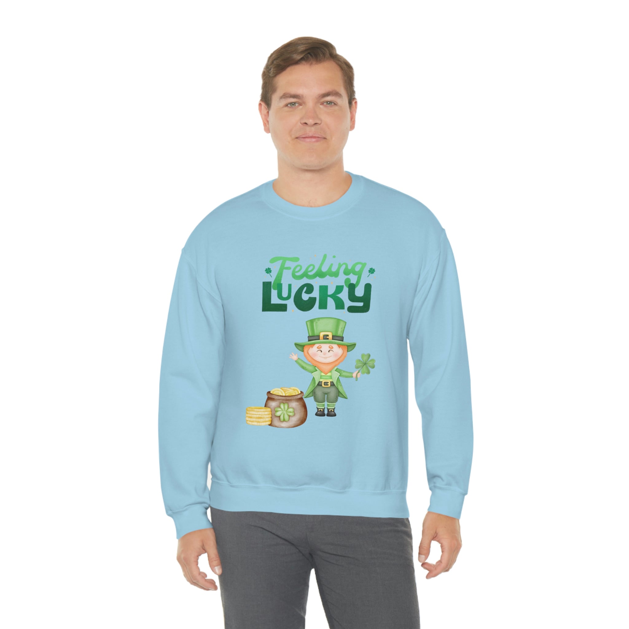 Feeling Lucky Unisex Heavy Blend™ Crewneck Sweatshirt