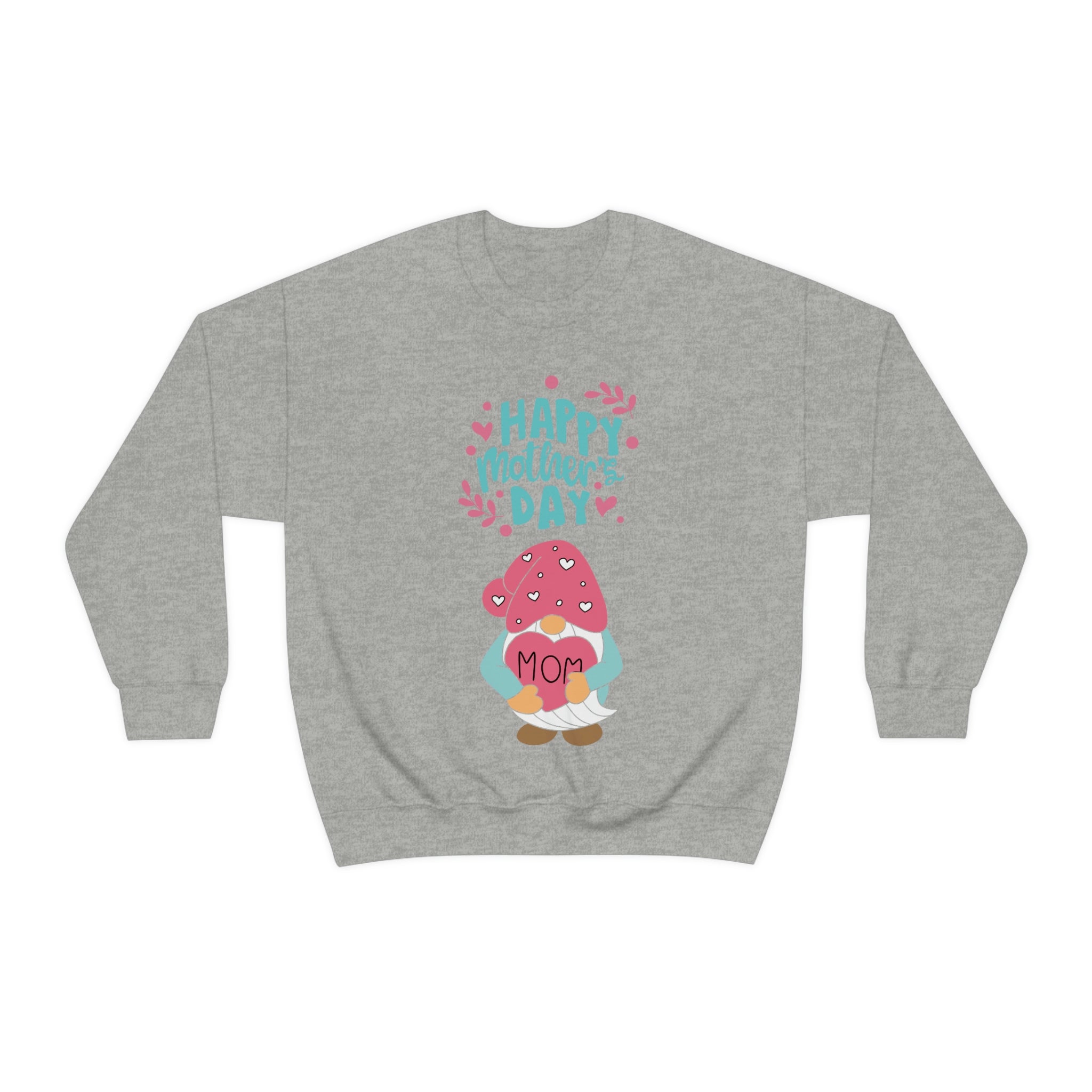 Happy Mother's Day Gnome Unisex Heavy Blend™ Crewneck Sweatshirt