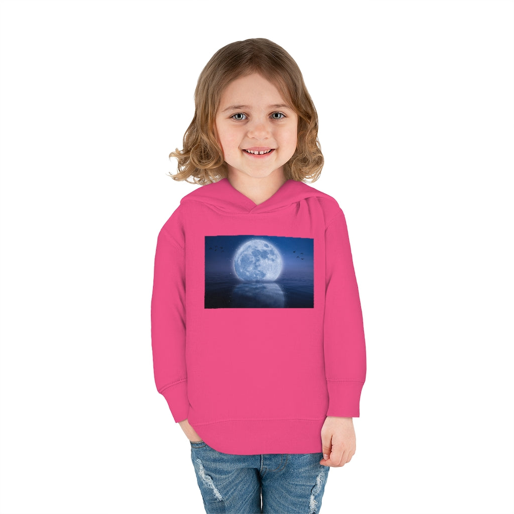 Mystical Moon Toddler Pullover Fleece Hoodie