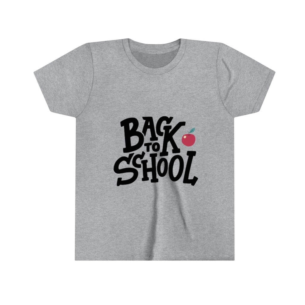 Little Boys Back to School Youth Short Sleeve Tee