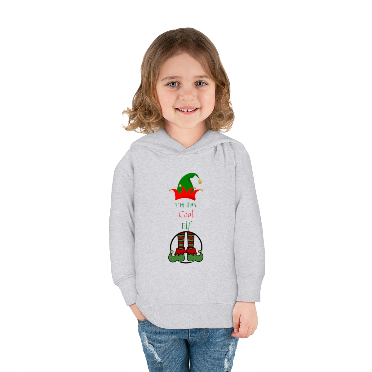 I'm The Cool Elf Toddler Pullover Fleece Hoodie