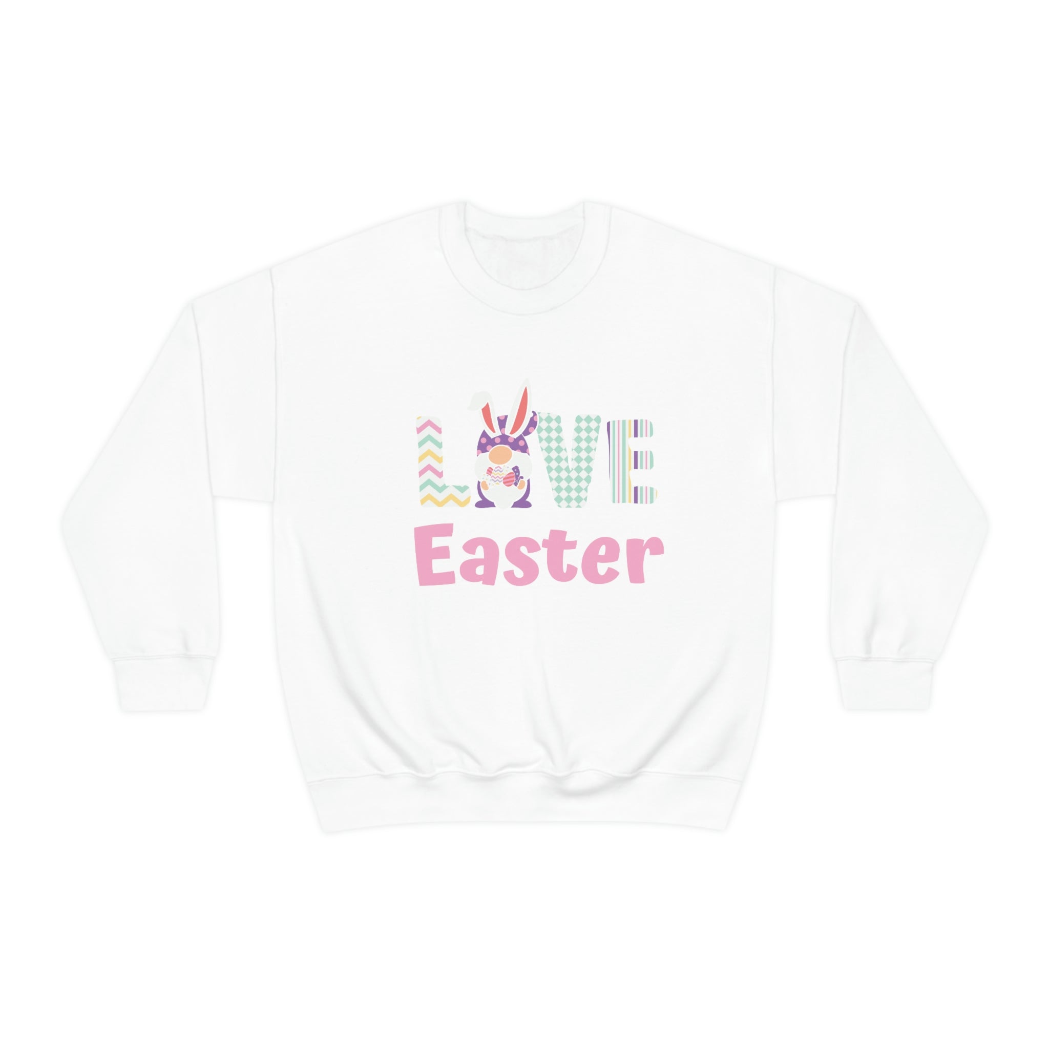 Gnome Love Easter Unisex Heavy Blend™ Crewneck Sweatshirt