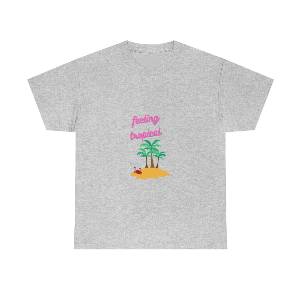 Feeling Tropical Unisex Heavy Cotton Tee