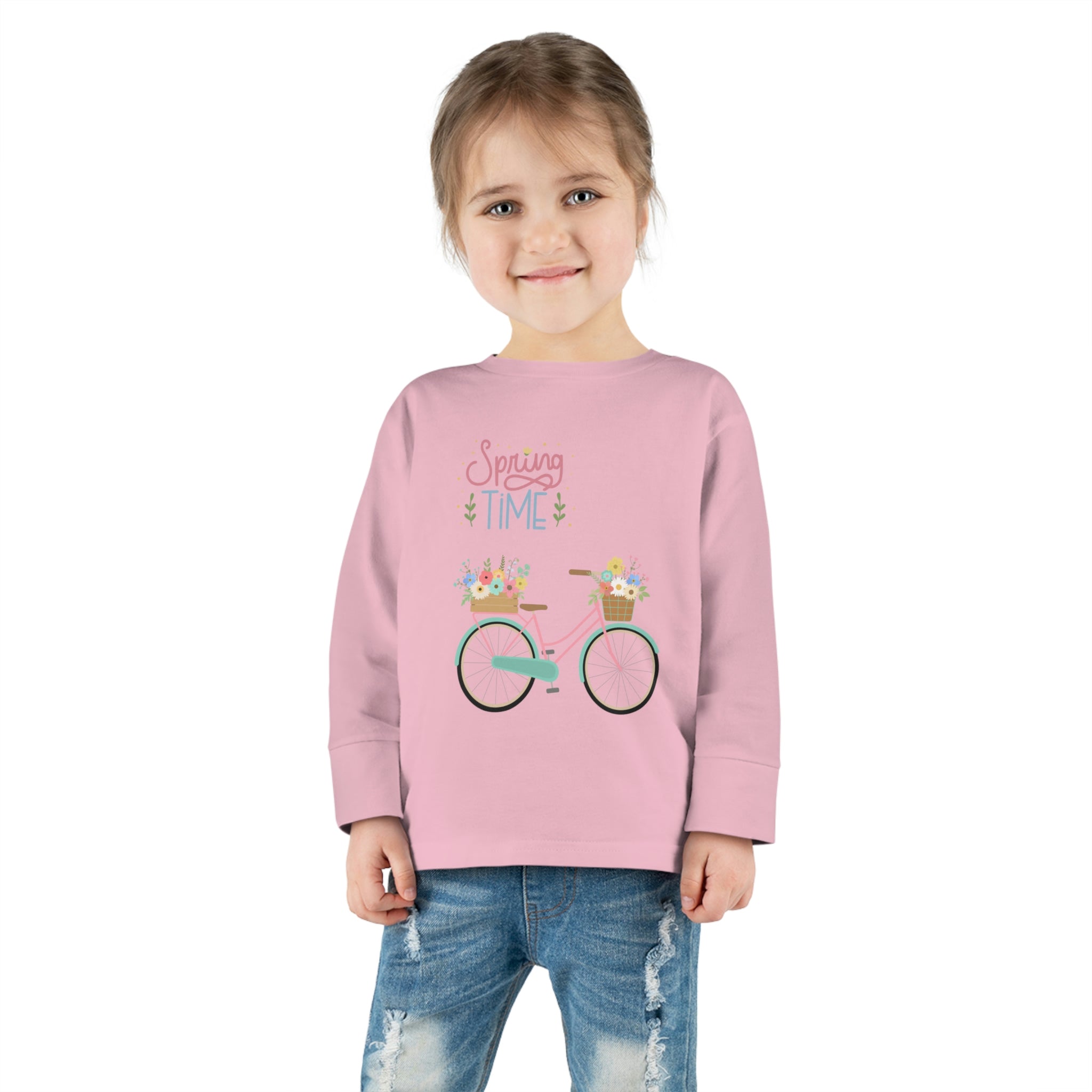 Spring Time Toddler Long Sleeve Tee