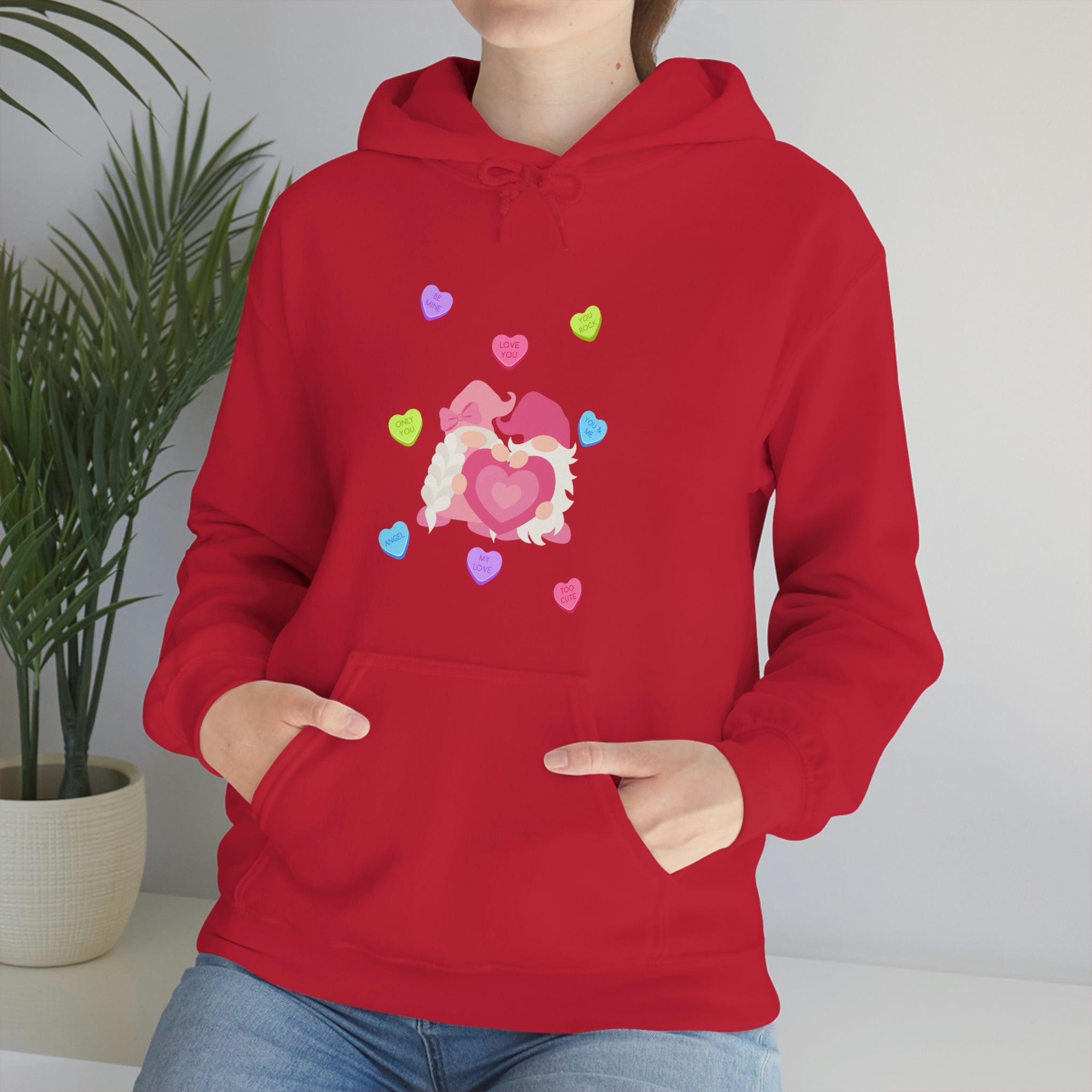 You Gnome I Love you!! Unisex Heavy Blend™ Hooded Sweatshirt