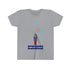 Happy 4th of July Youth Short Sleeve Tee.