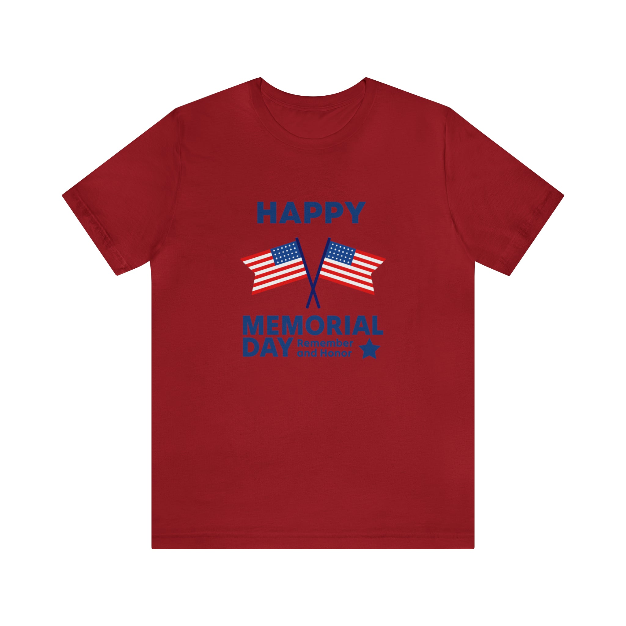 Happy Memorial Day Unisex Jersey Short Sleeve Tee