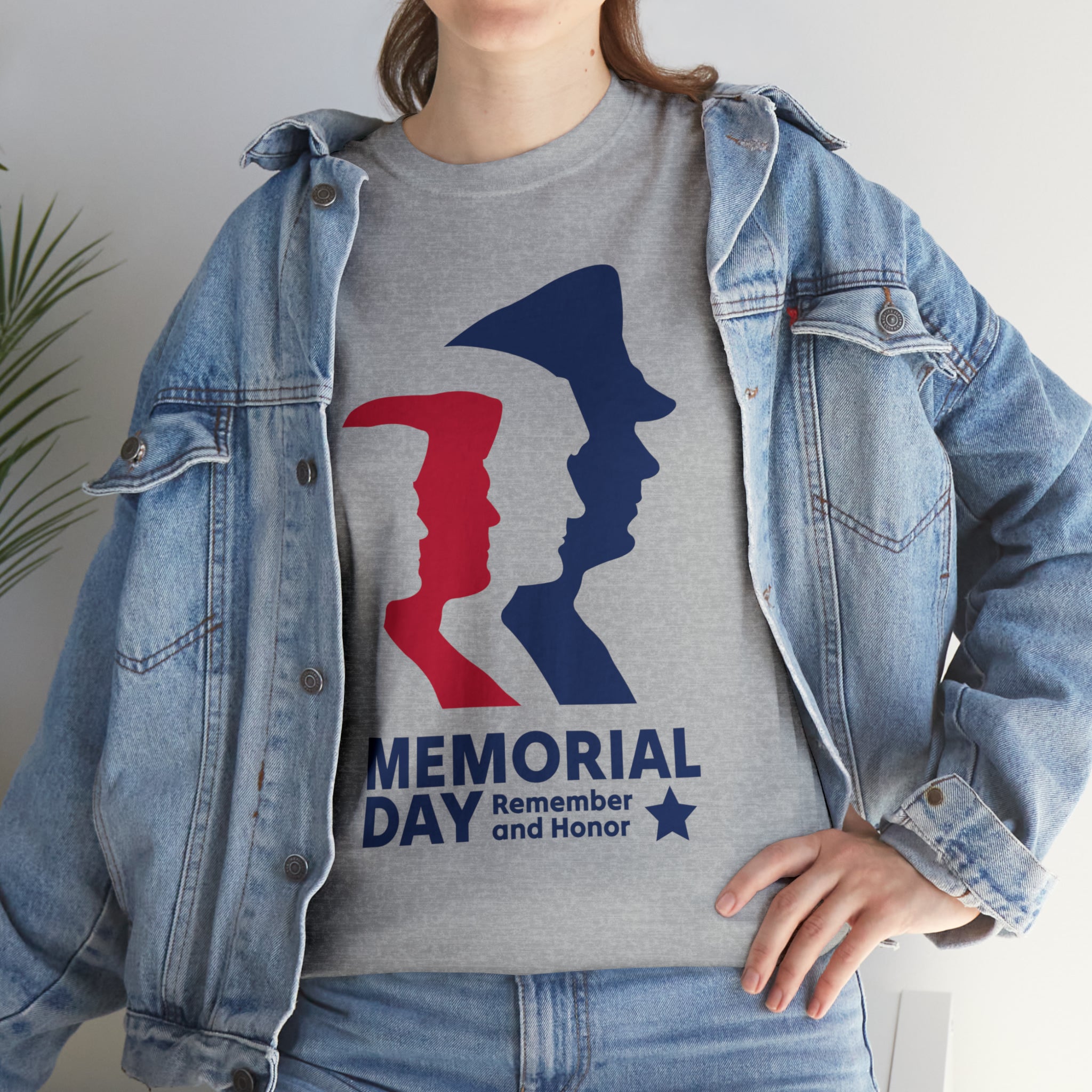 Memorial Day Heroes Unisex Heavy Cotton Tee