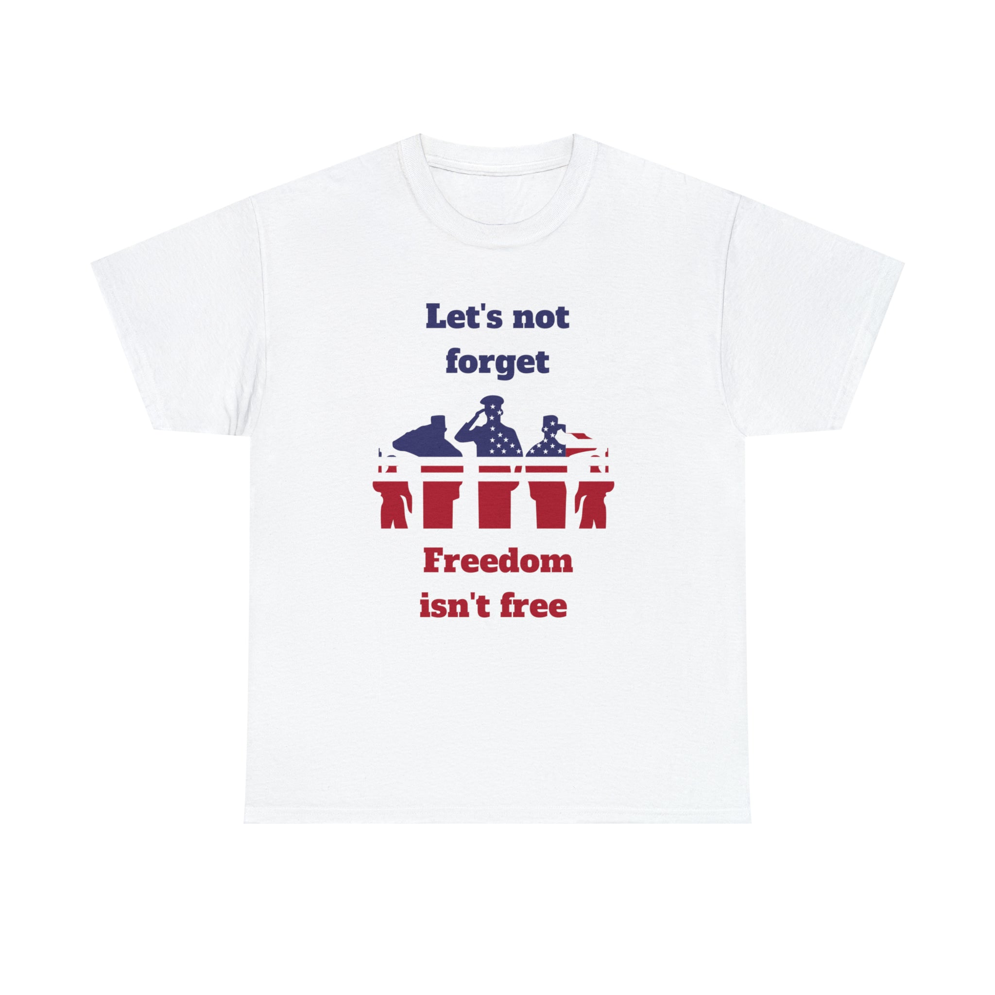 Memorial Day Freedom Is Not Free Unisex Heavy Cotton Tee