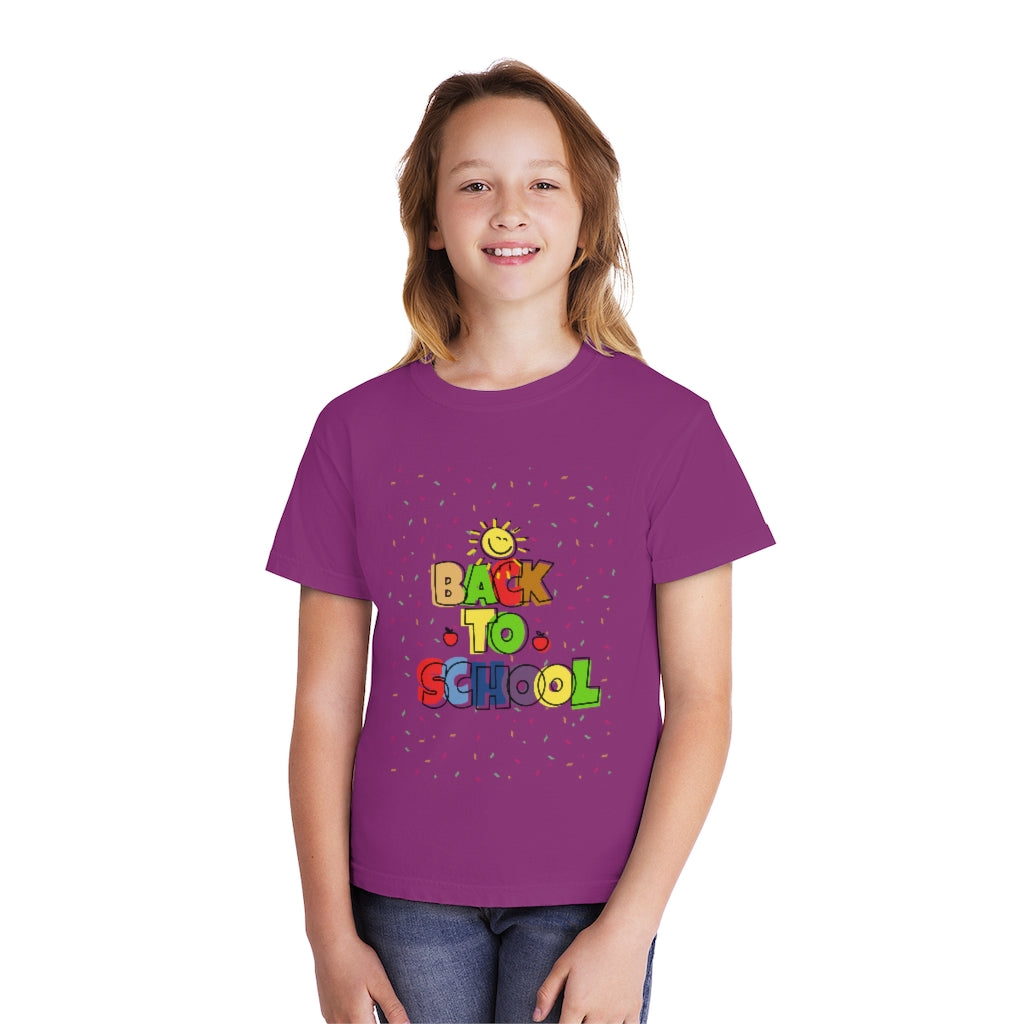 Sunny Back to School Youth Midweight Tee