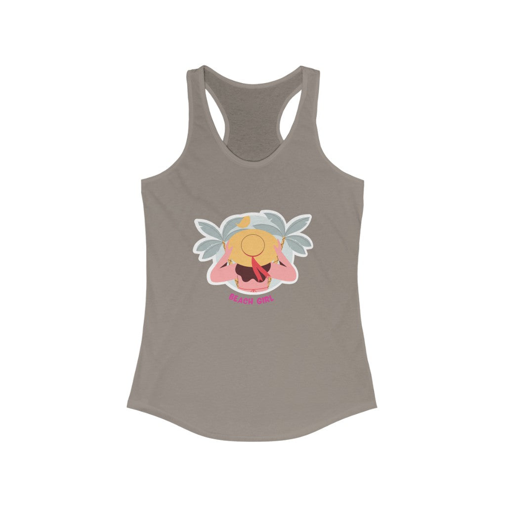 Beach Girl Women's Ideal Racerback Tank