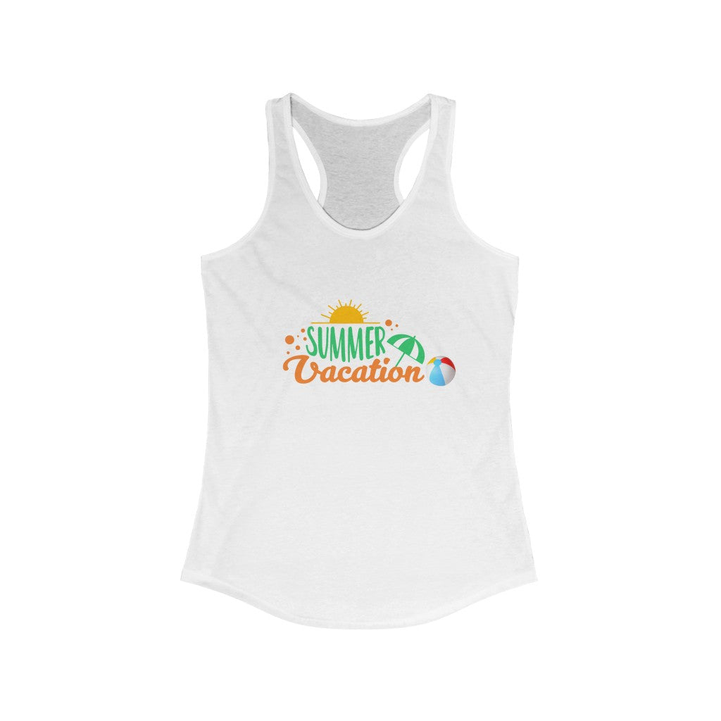 Summer Vacation Women's Ideal Racerback Tank