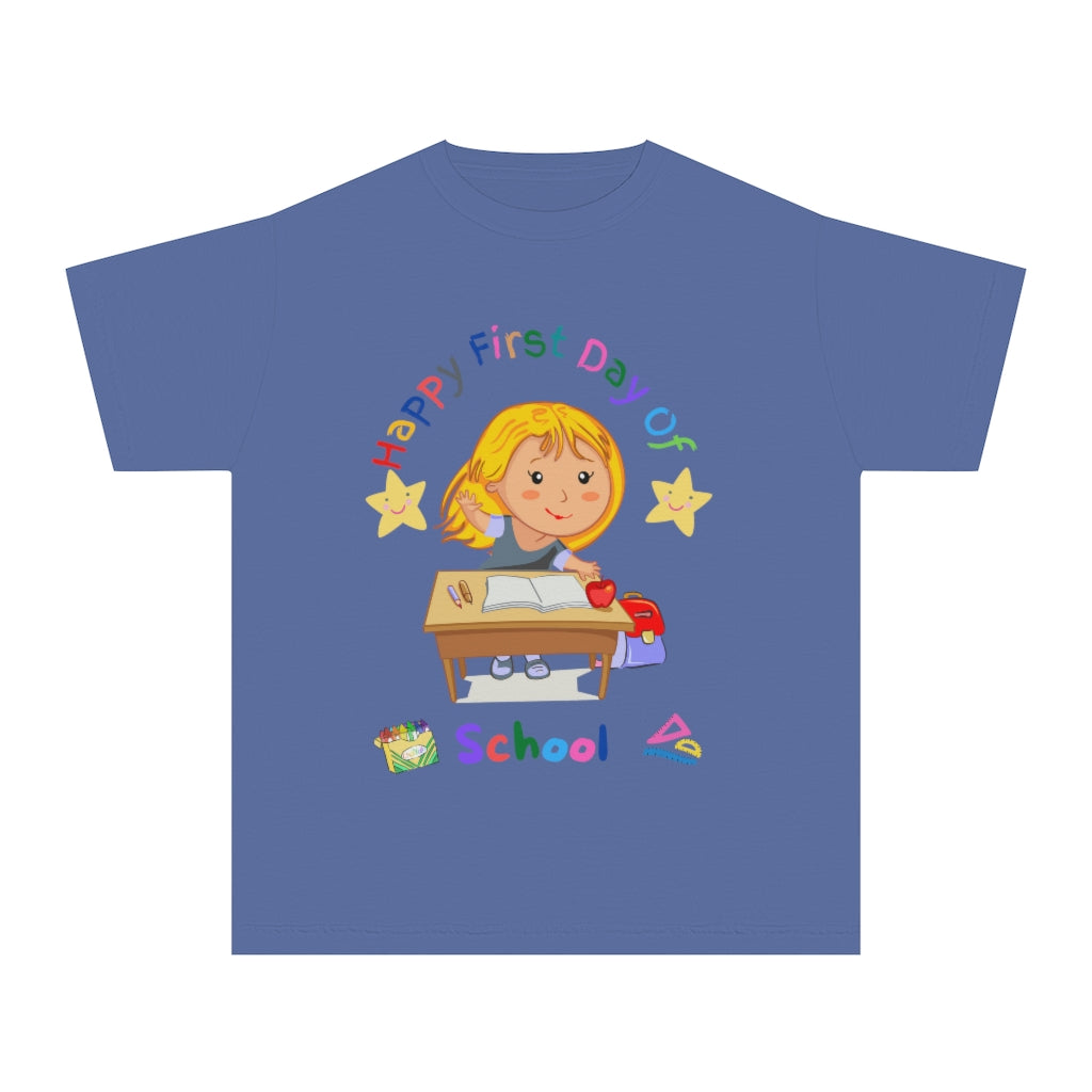 Happy First Day of School Youth Midweight Tee
