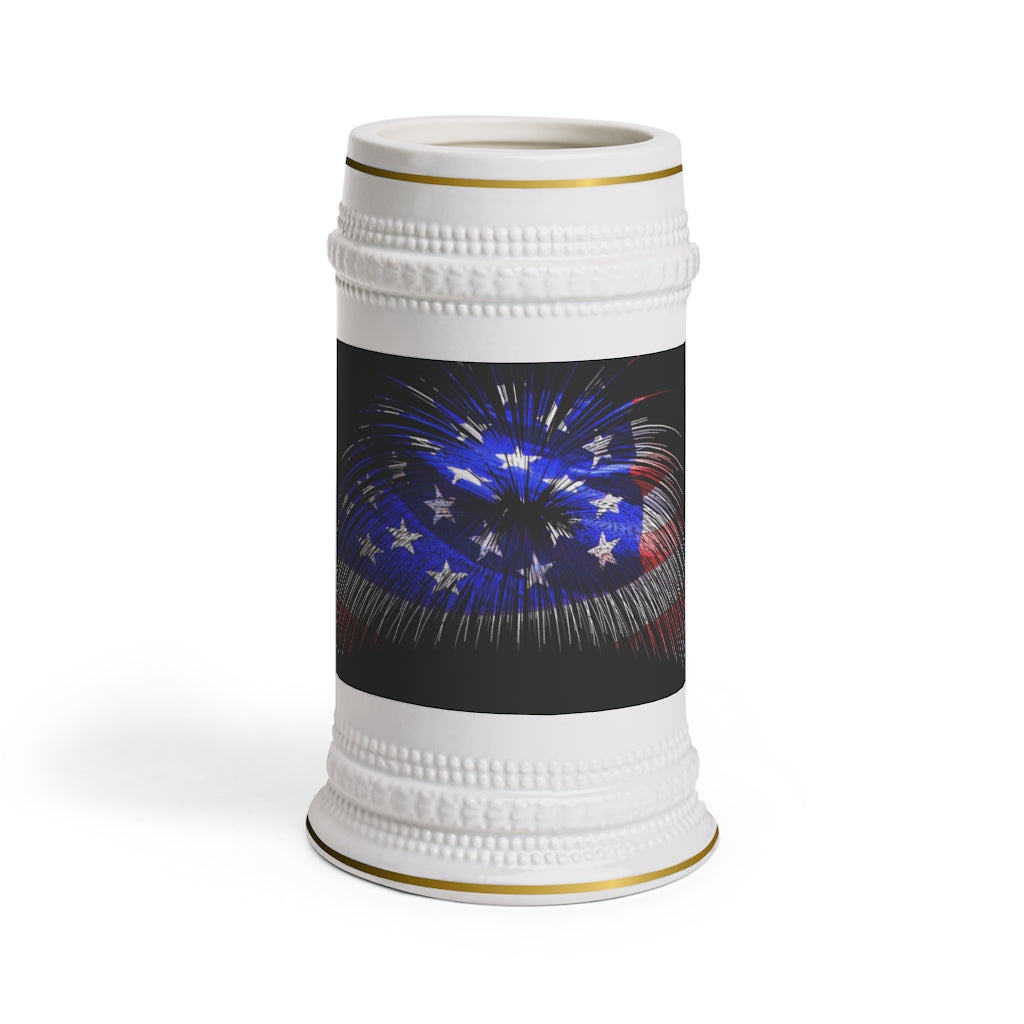 Old Glory Stein Mug