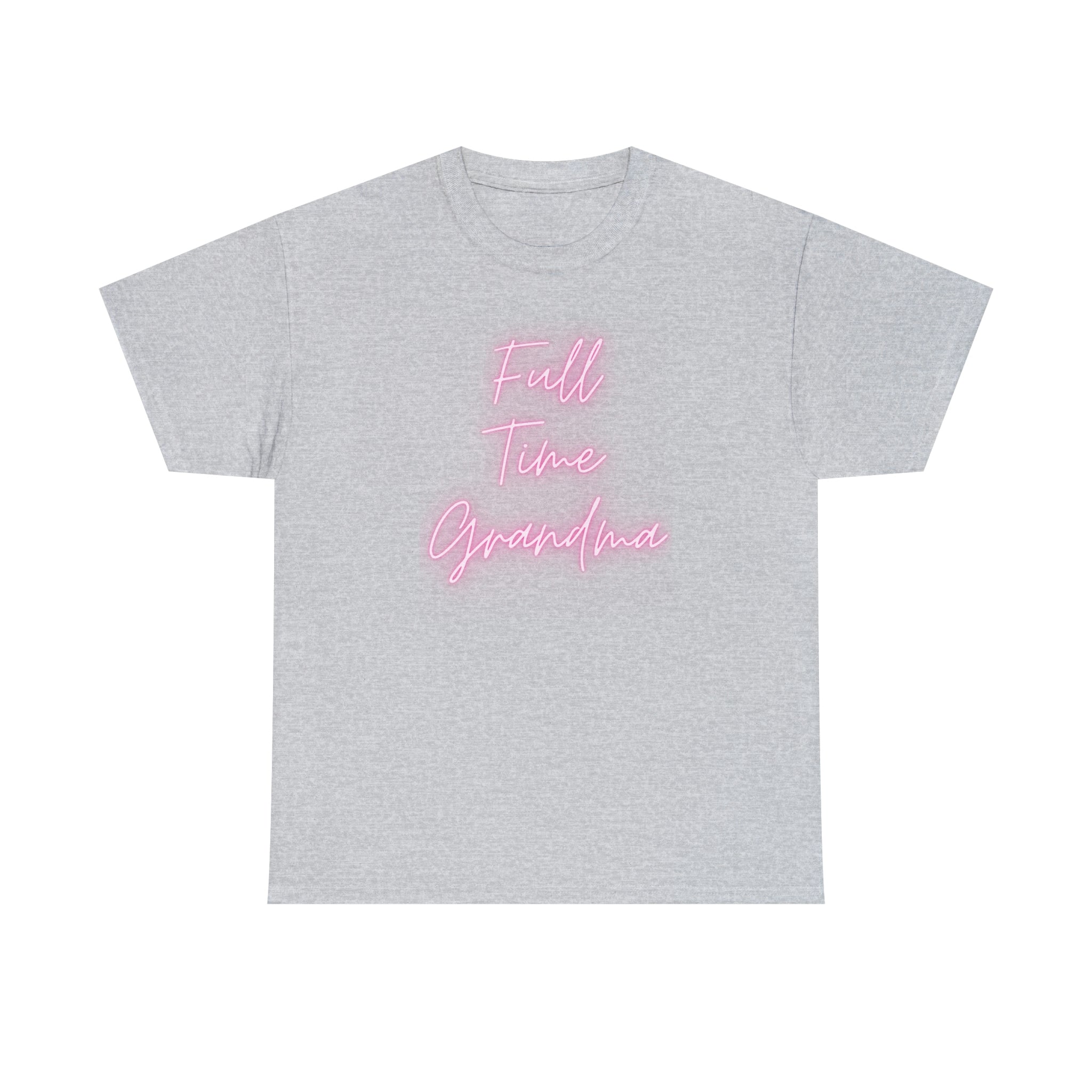 Full Time Grandma Unisex Heavy Cotton Tee