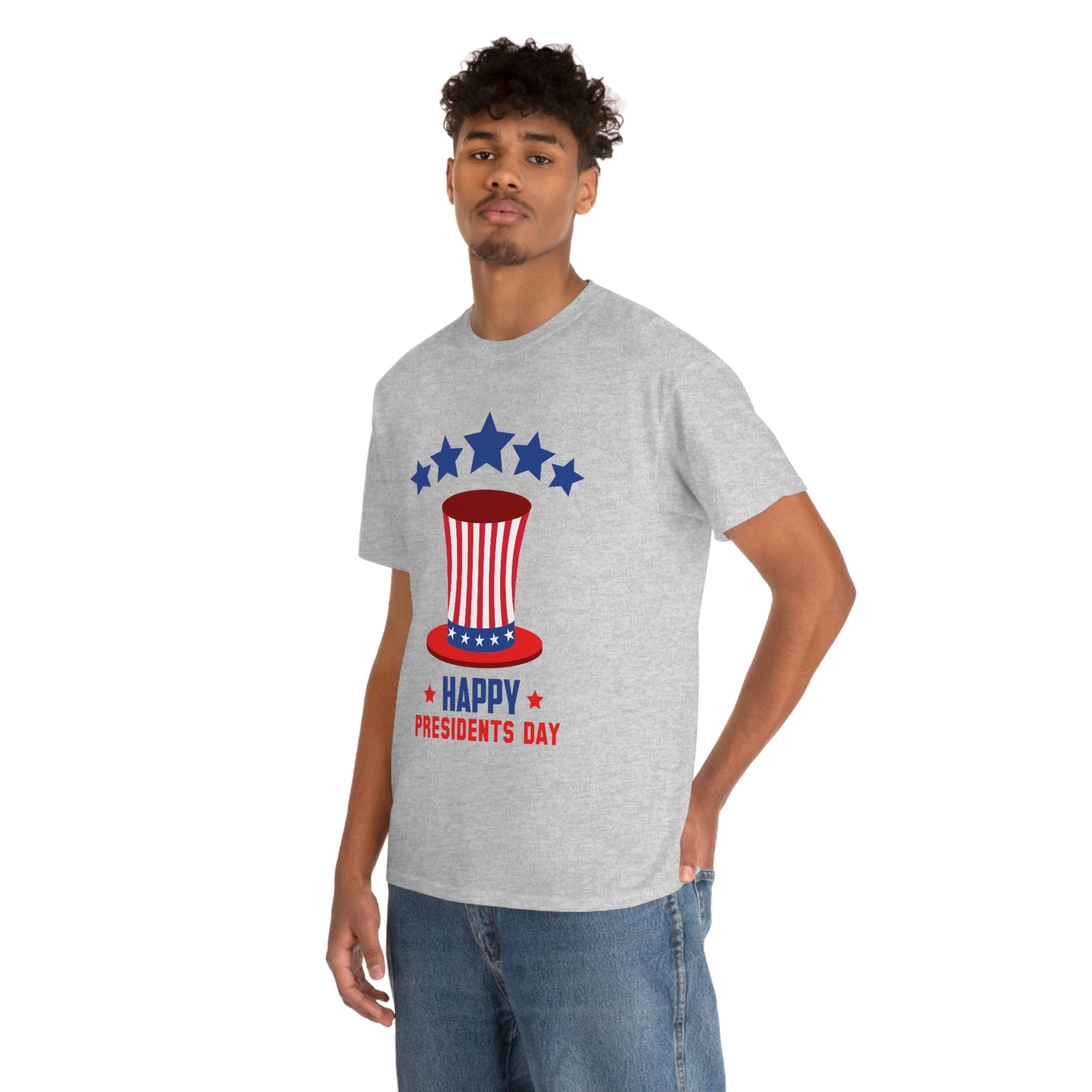 Happy President's Day Hat Unisex Heavy Cotton Tee