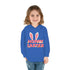 The Hoppy Easter Toddler Pullover Fleece Hoodie