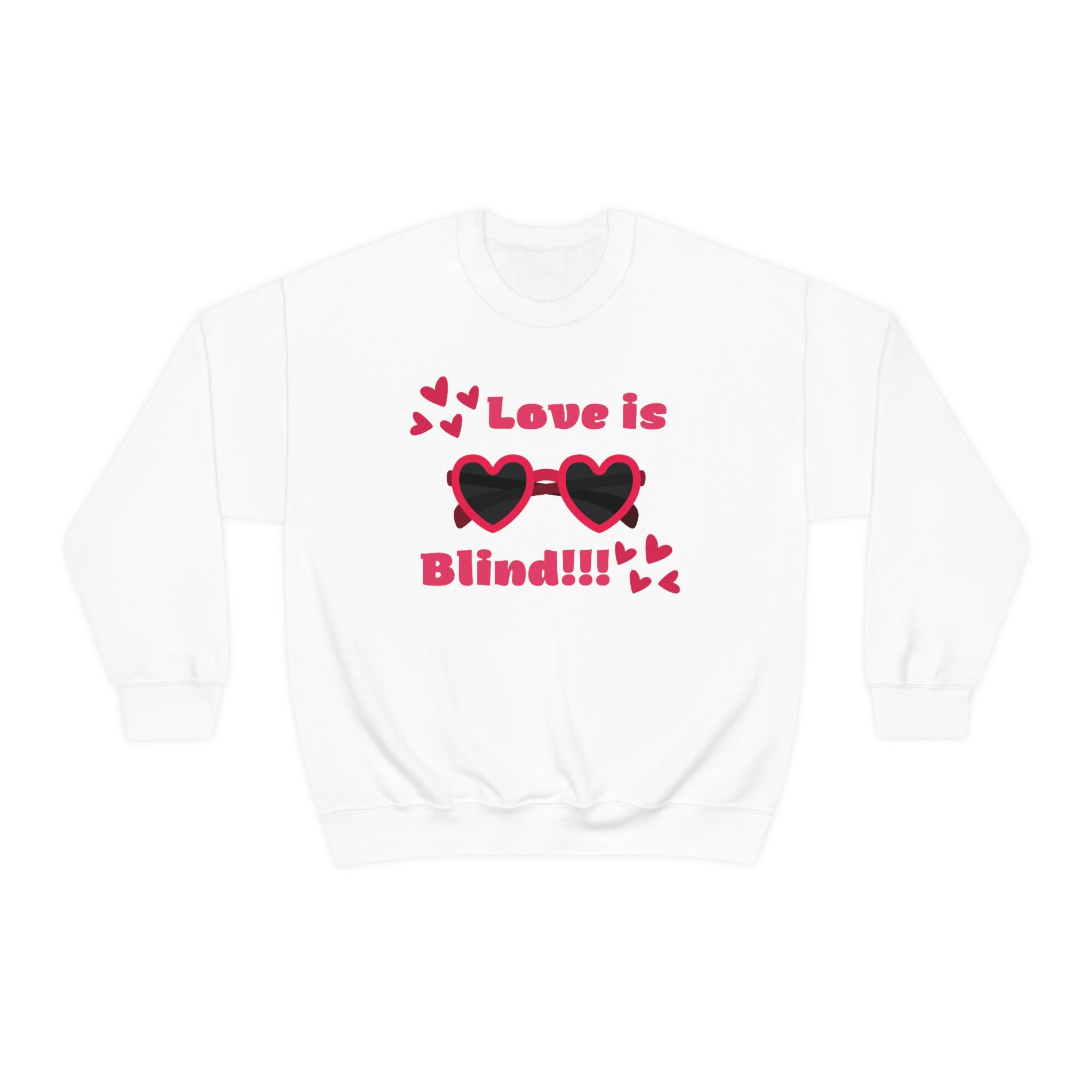 Love Is Blind!!! Unisex Heavy Blend™ Crewneck Sweatshirt