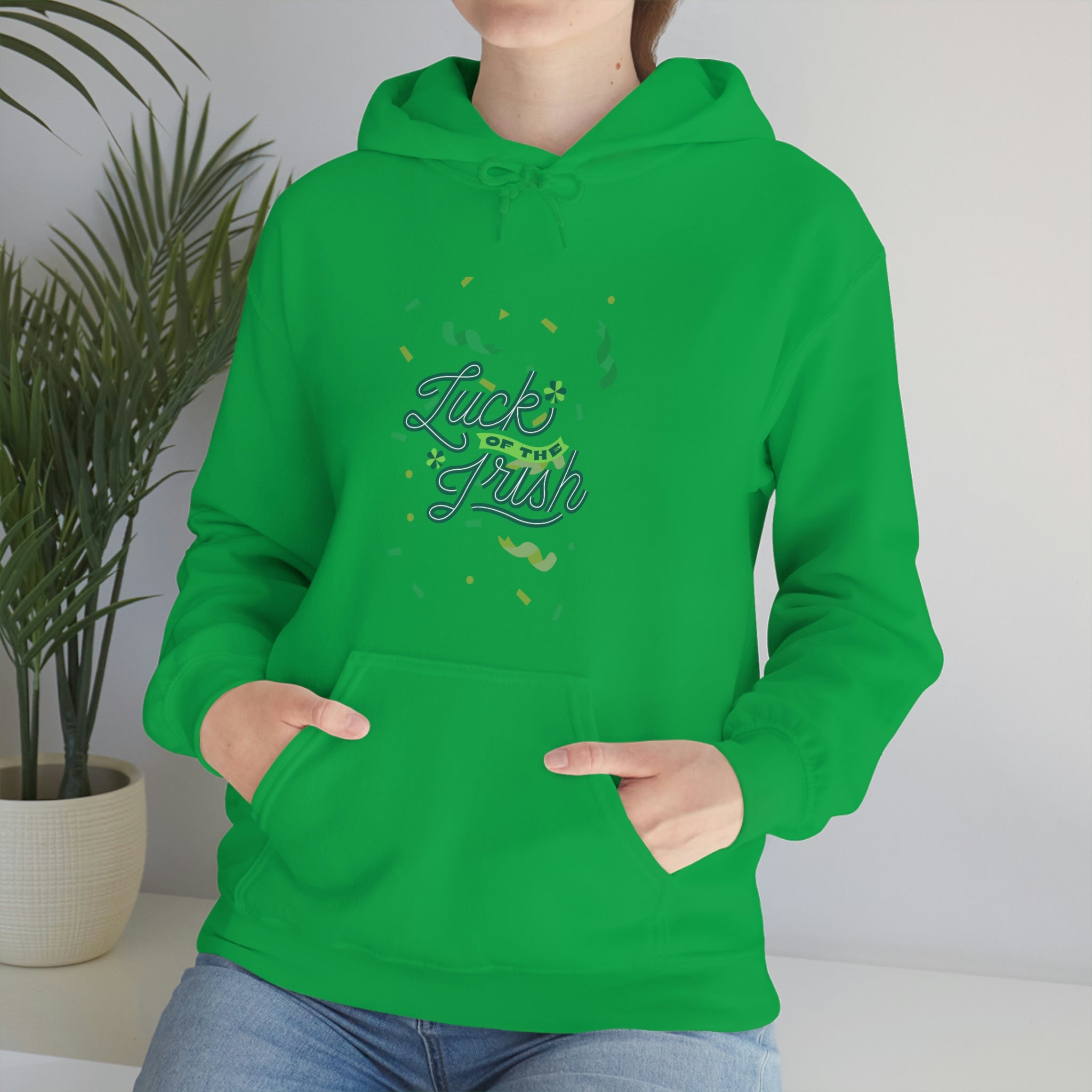 Luck Of The Irish Unisex Heavy Blend™ Hooded Sweatshirt