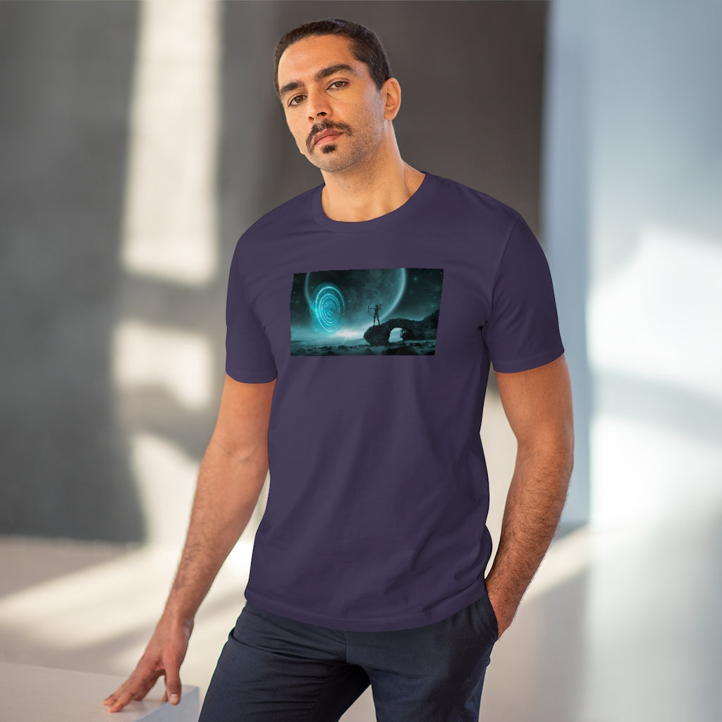 Mystical Moon Organic Creator T-shirt - Unisex