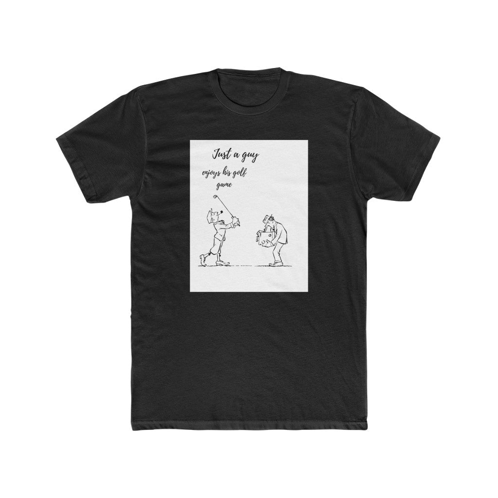 Golfer Men's Cotton Crew Tee