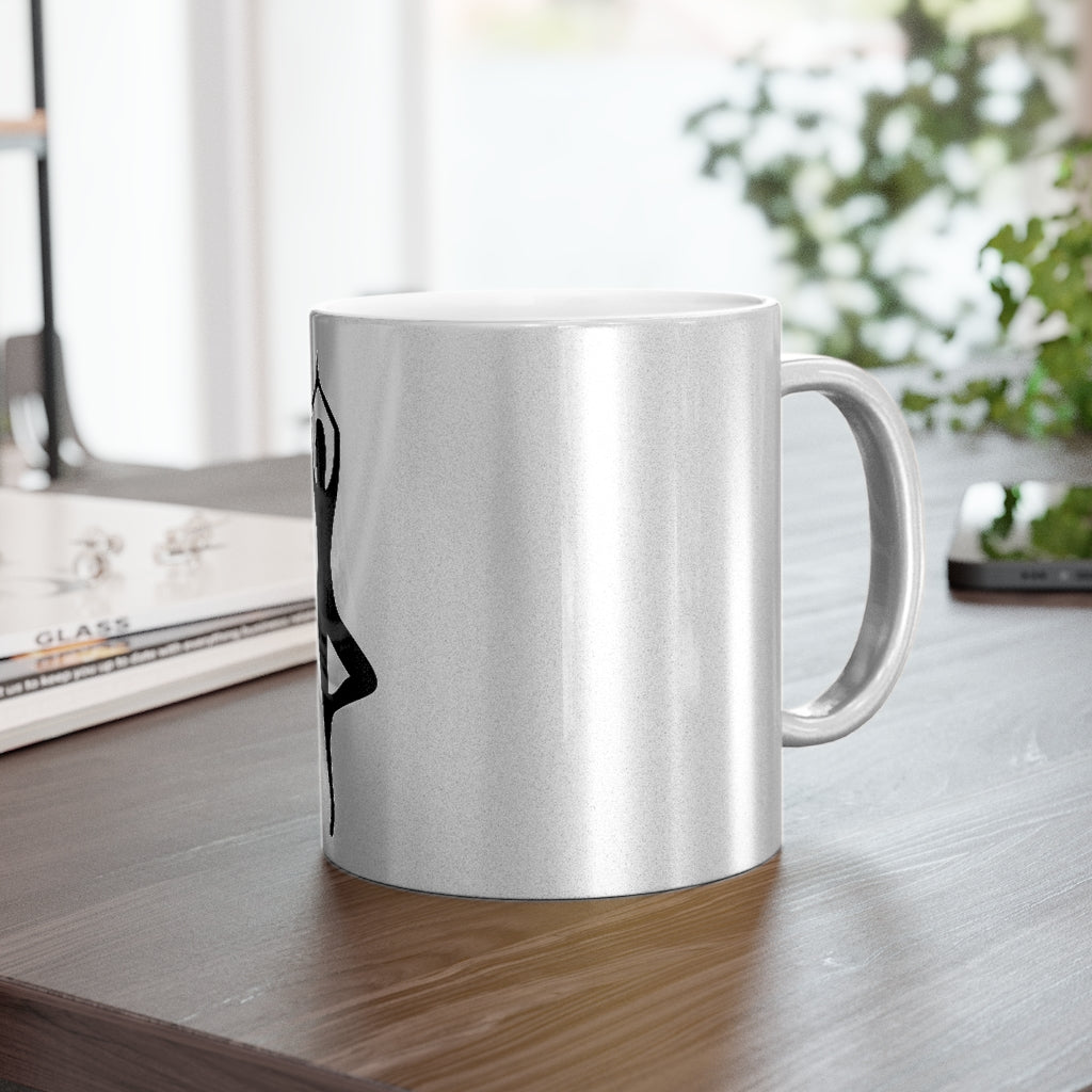 Ballerina Metallic Mug (Silver / Gold)