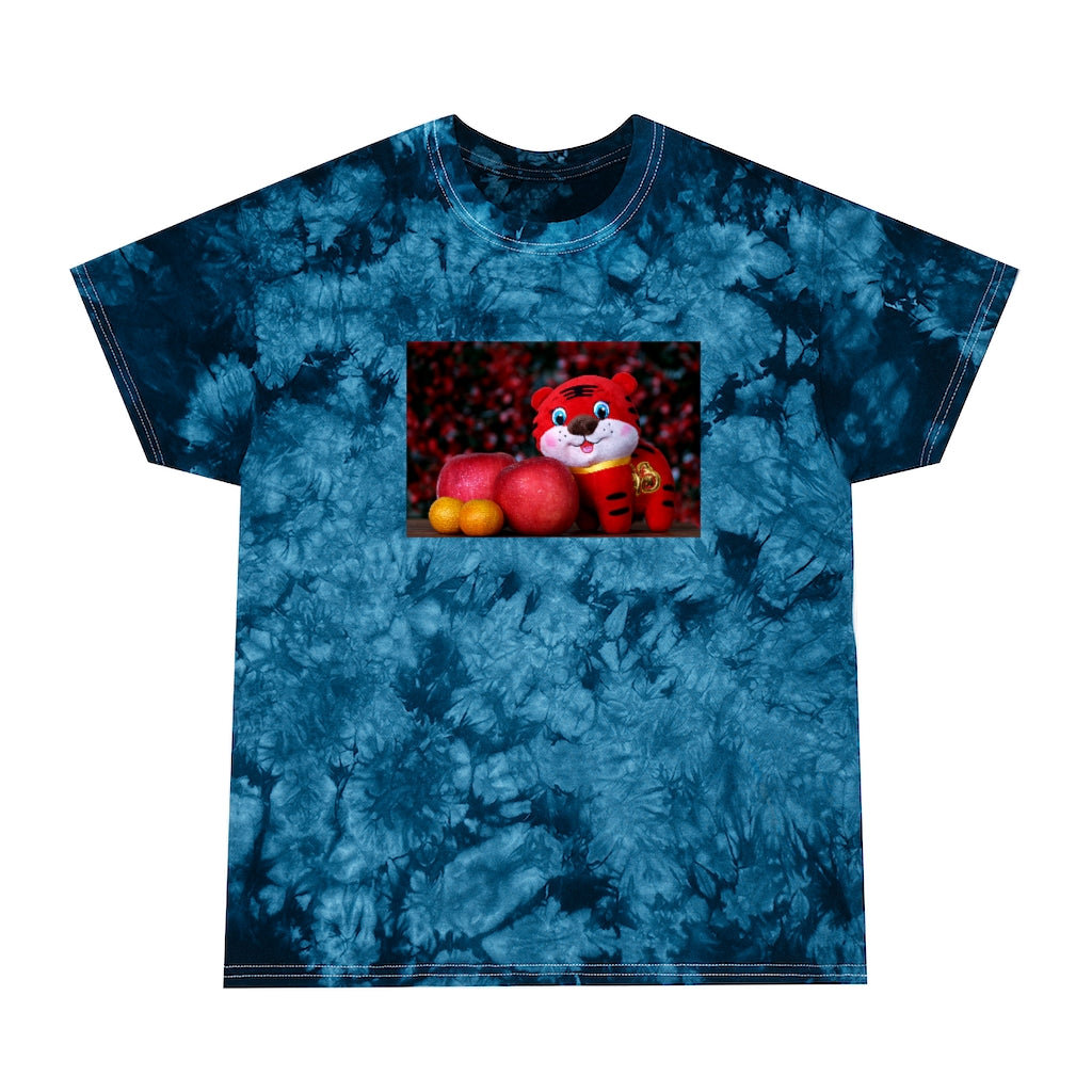 Tiger Tie-Dye Tee, Crystal