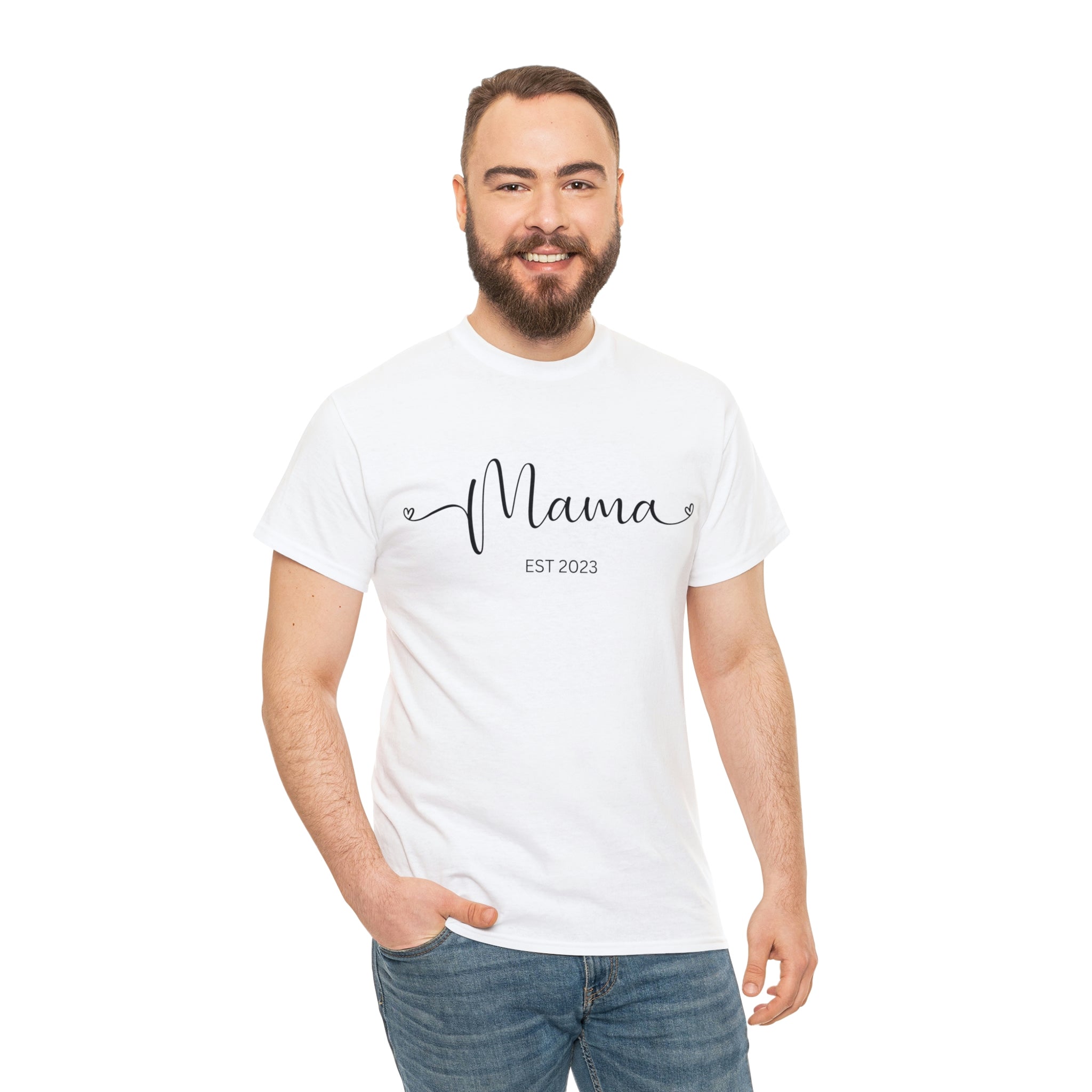 Happy Mama Day Unisex Heavy Cotton Tee