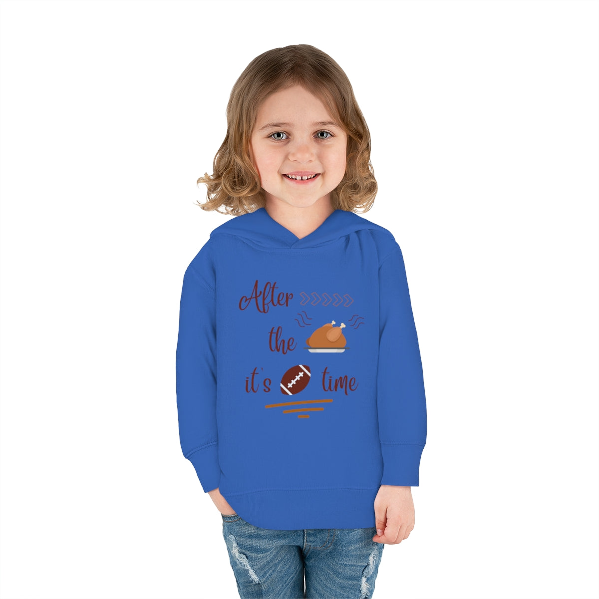 It's Game Time Toddler Pullover Fleece Hoodie