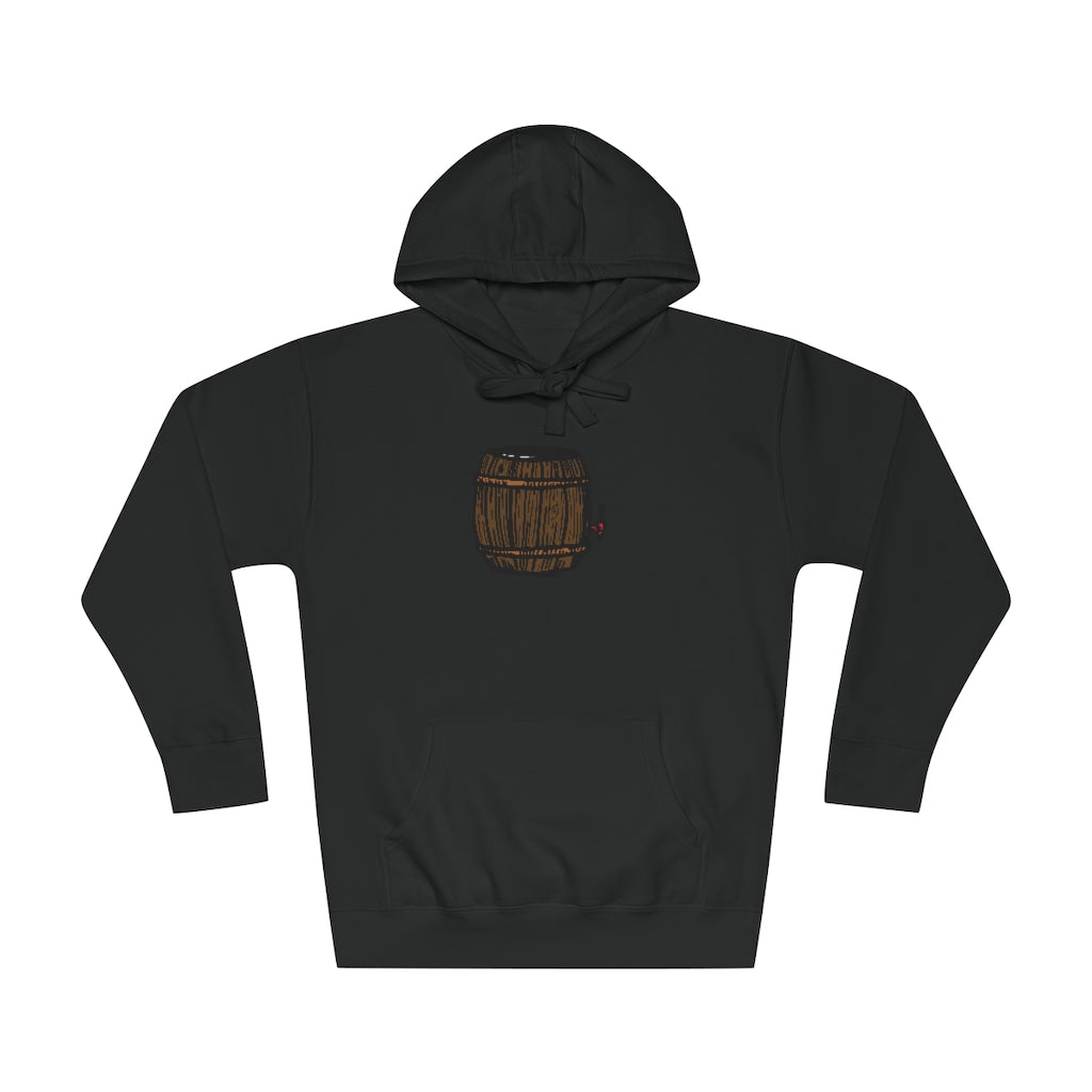 Beer Keg Unisex Fleece Hoodie