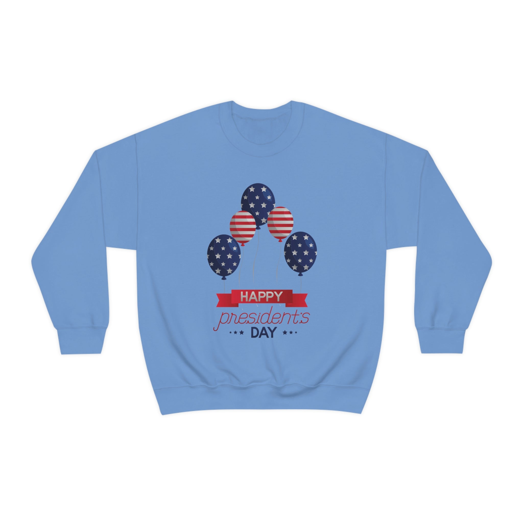 Happy President's Day Stars & Stripe Unisex Heavy Blend™ Crewneck Sweatshirt