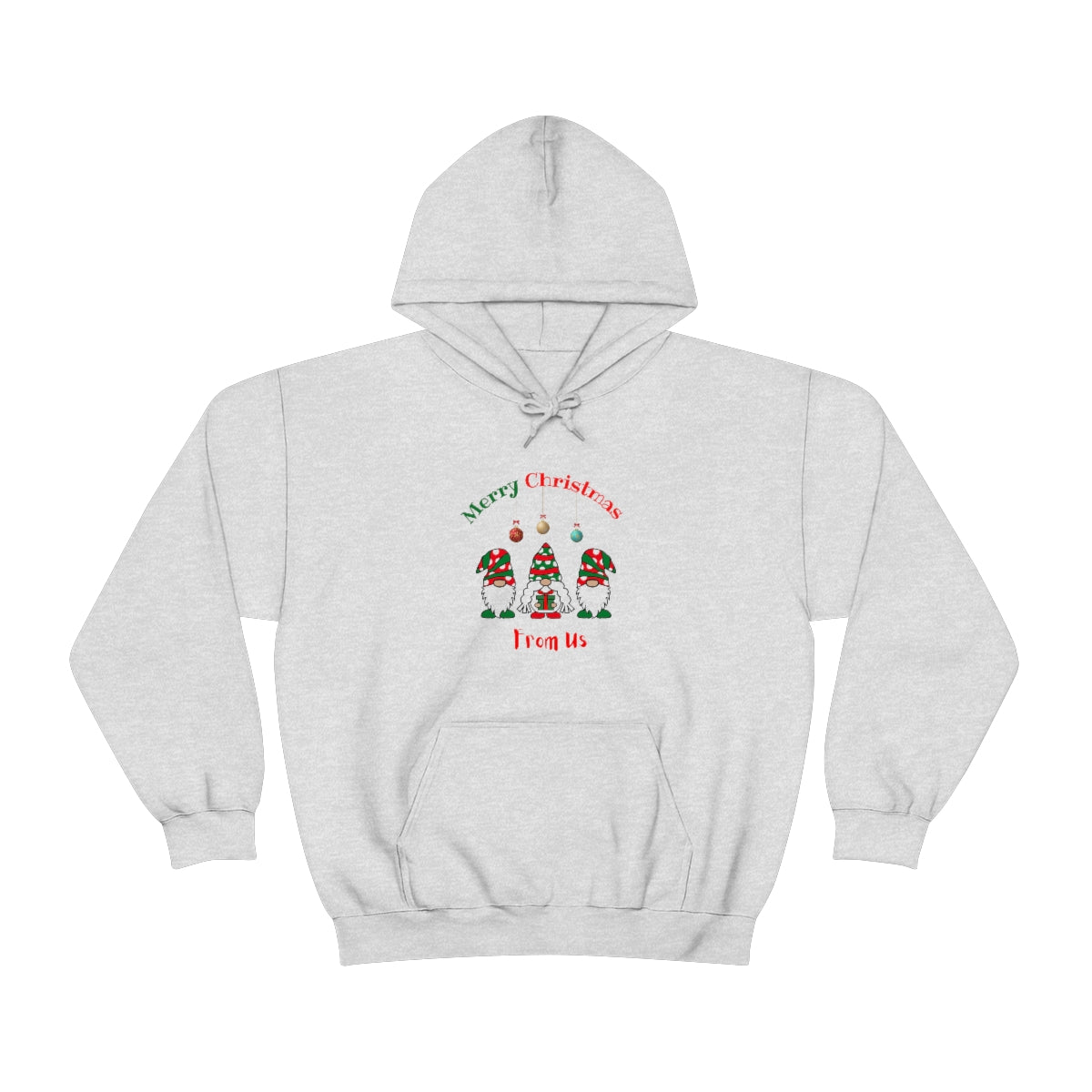 Gnomes Merry Christmas  Unisex Heavy Blend™ Hooded Sweatshirt