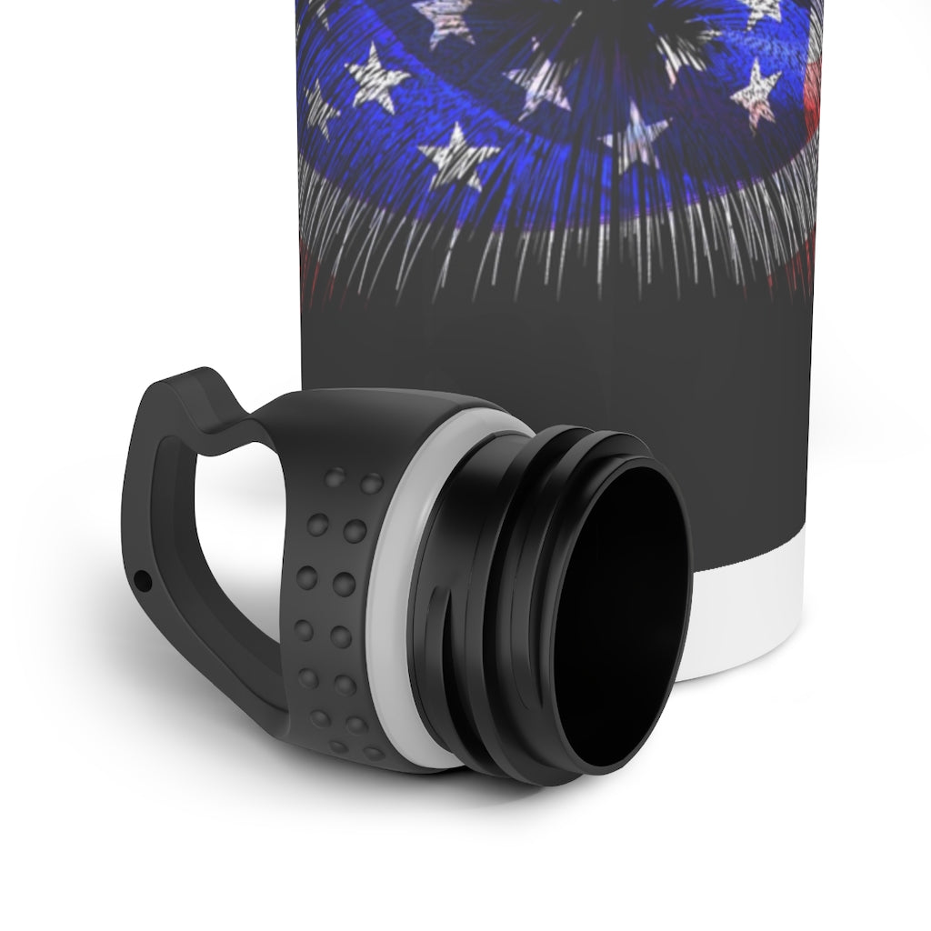 Old Glory Stainless Steel Water Bottle