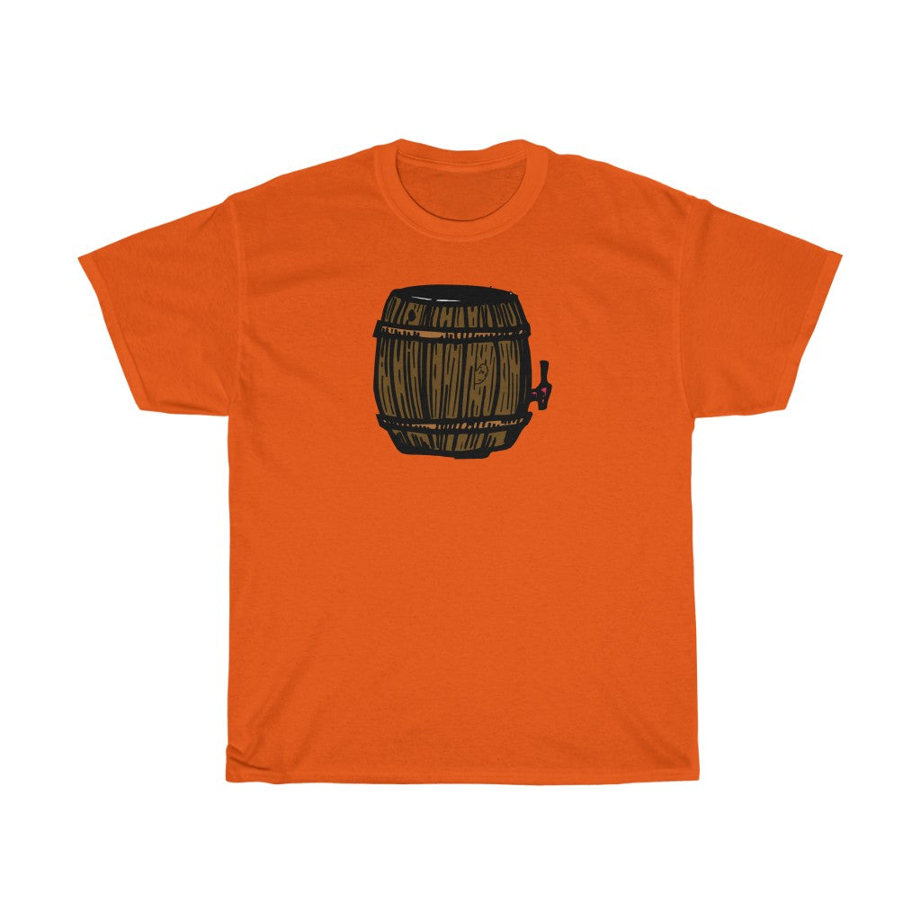 Beer Keg Unisex Heavy Cotton Tee