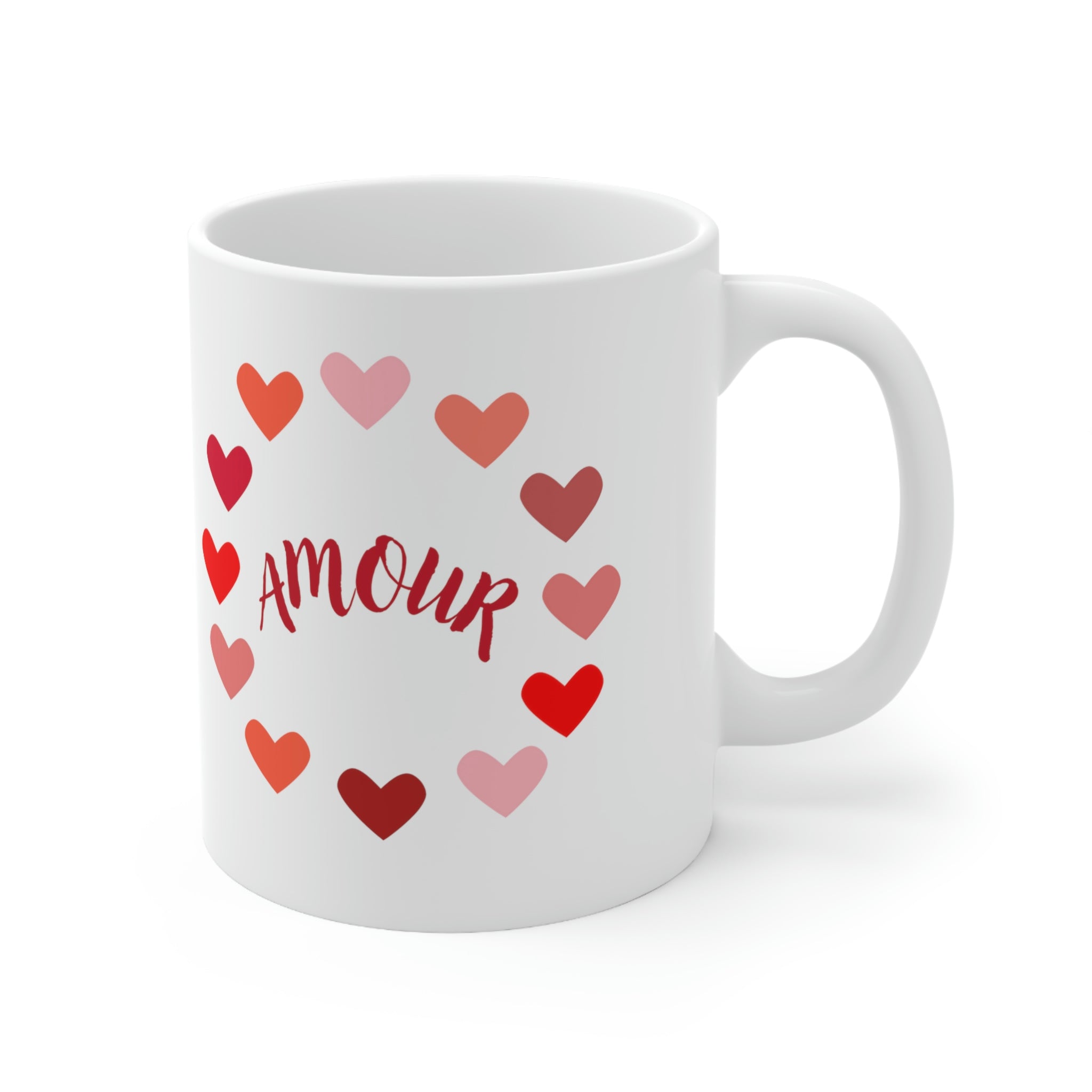 Amour Ceramic Mug 11oz