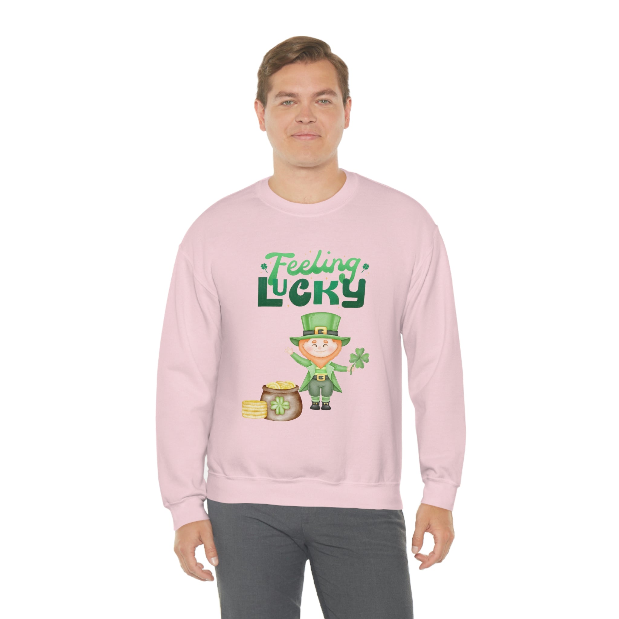 Feeling Lucky Unisex Heavy Blend™ Crewneck Sweatshirt