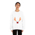 Reindeer Christmas Unisex Heavy Blend™ Crewneck Sweatshirt