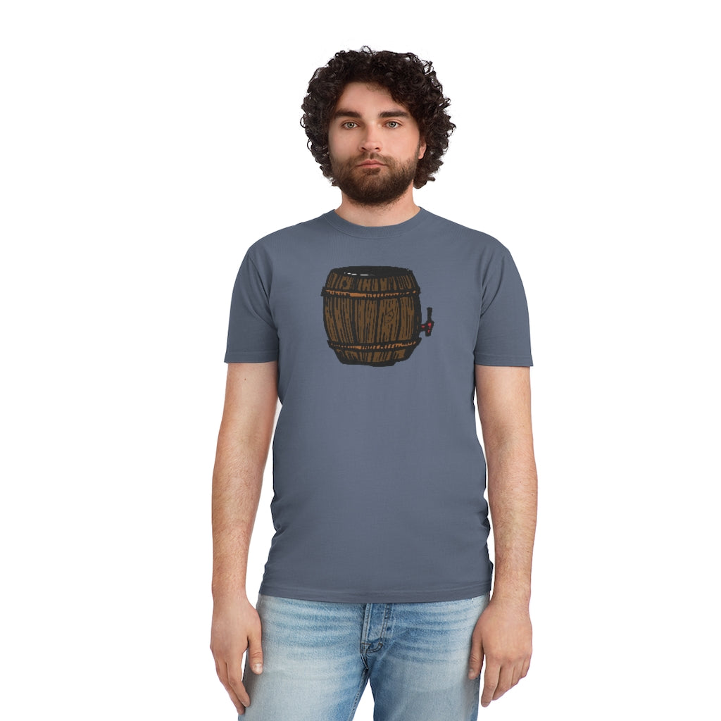 Beer Keg Unisex Faded Shirt