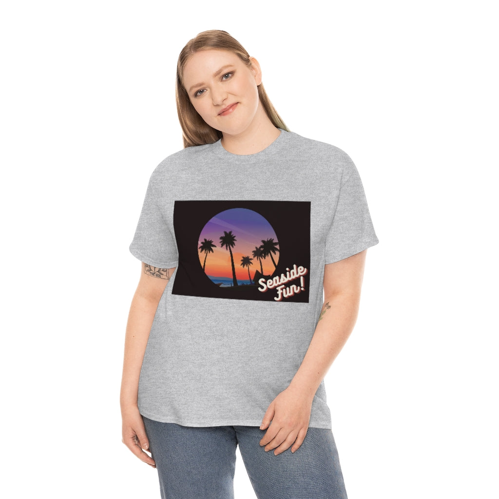 Seaside Fun Unisex Heavy Cotton Tee