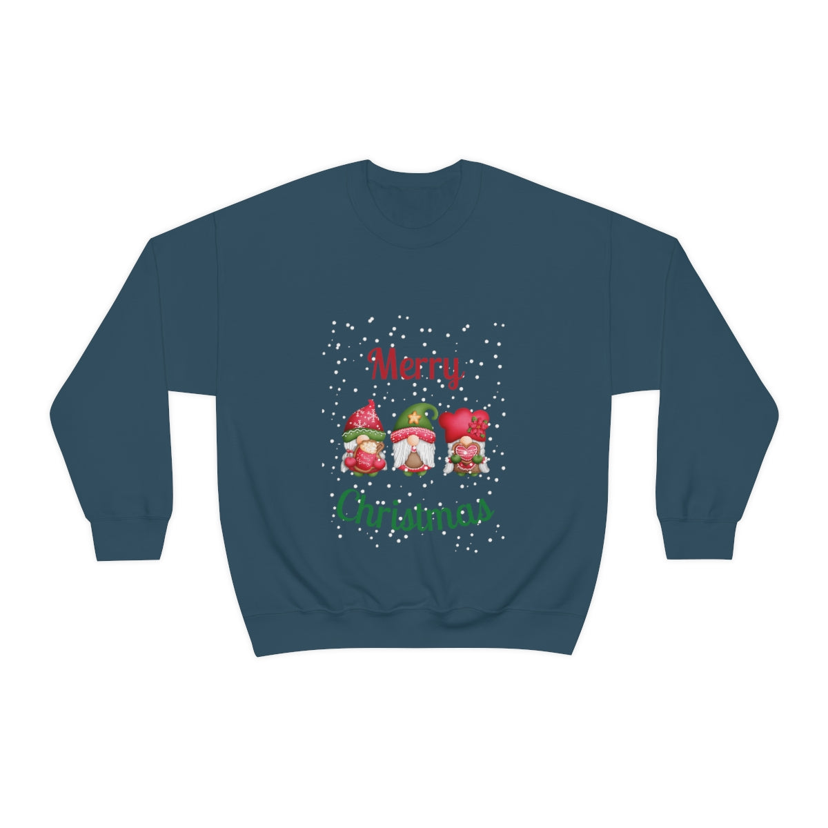Three Gnomes Merry Christmas Unisex Heavy Blend™ Crewneck Sweatshirt